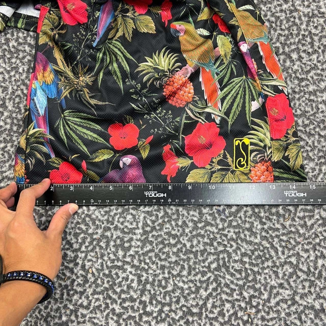 Grassroots California Greg Lutzka Athletic Shorts Men XXL 36 Mesh Hawaiian Floral Size US 36 / EU 52 - 4 Thumbnail