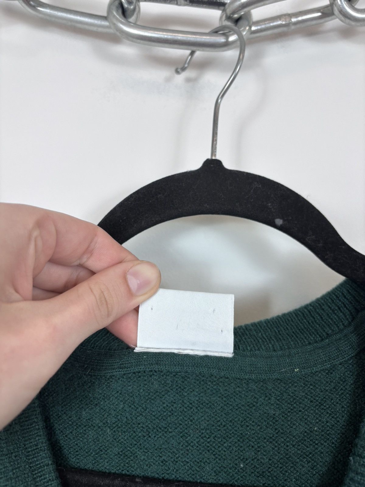 Lacoste Vintage Lacoste Men’s Green Wool Blend Preppy Vest Sweater Size US L / EU 52-54 / 3 - 7 Thumbnail