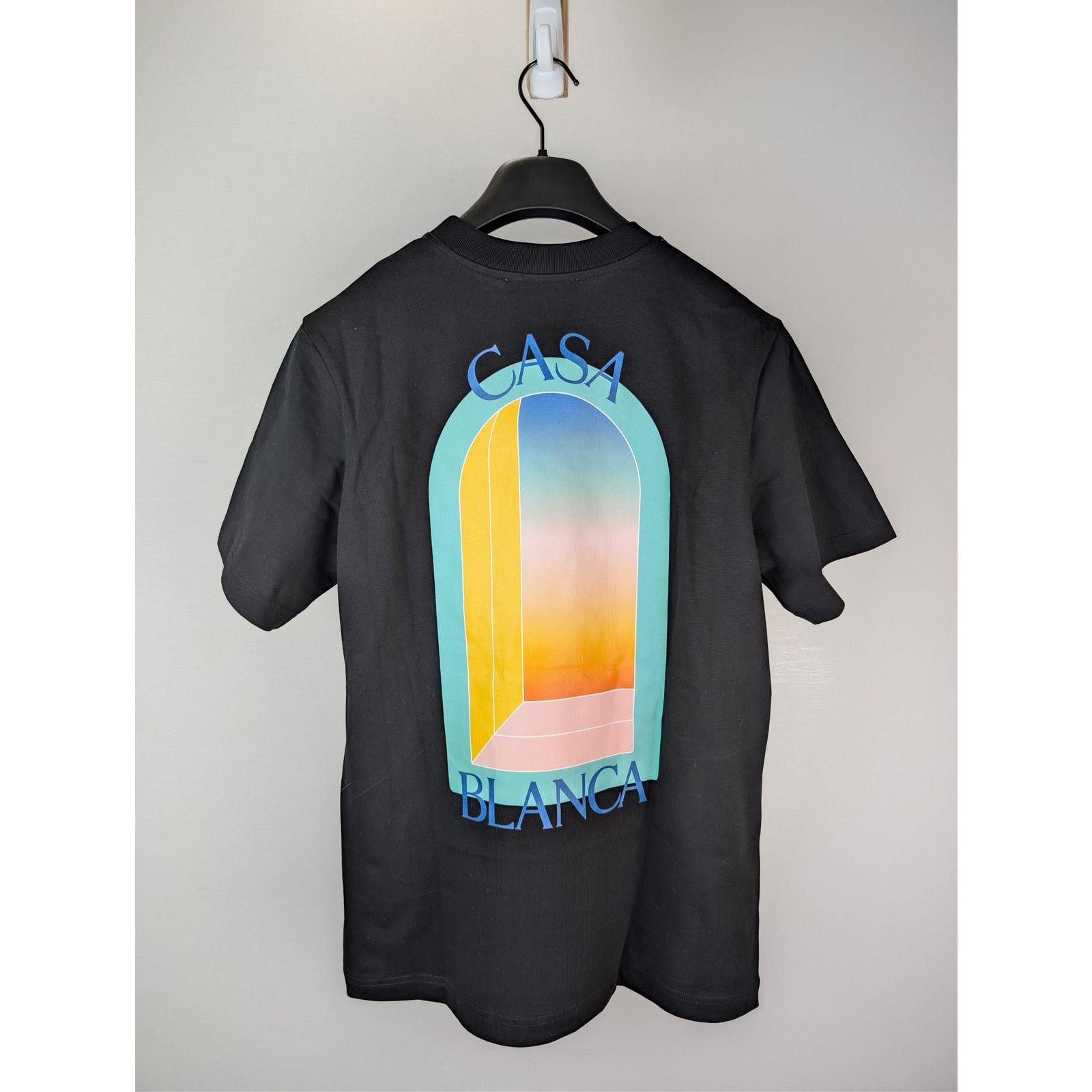 Casablanca o1rshd1 CC20 L'Arc Coloré T-Shirt in Black Size US S / EU 44-46 / 1 - 10 Thumbnail