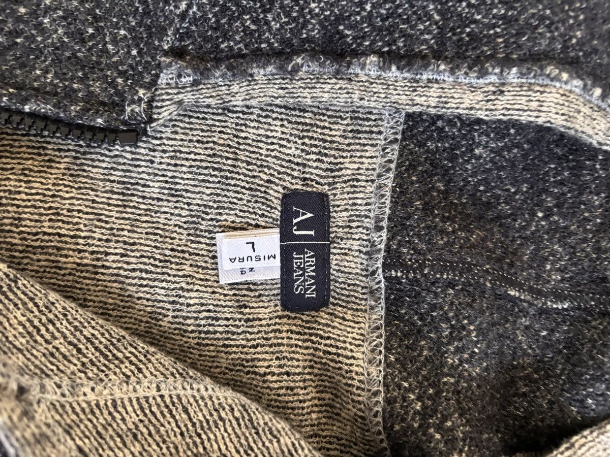 Emporio Armani ARMANI GREY HEMP SPLIT HOODIE Size US M / EU 48-50 / 2 - 2 Thumbnail