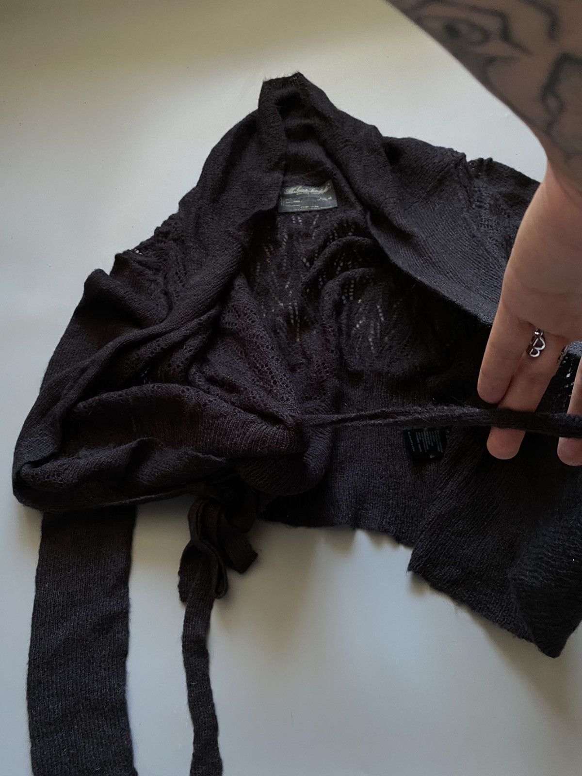 Allsaints Allsaints mohair rare asymmetrical rare sweaters Size M / US 6-8 / IT 42-44 - 4 Thumbnail