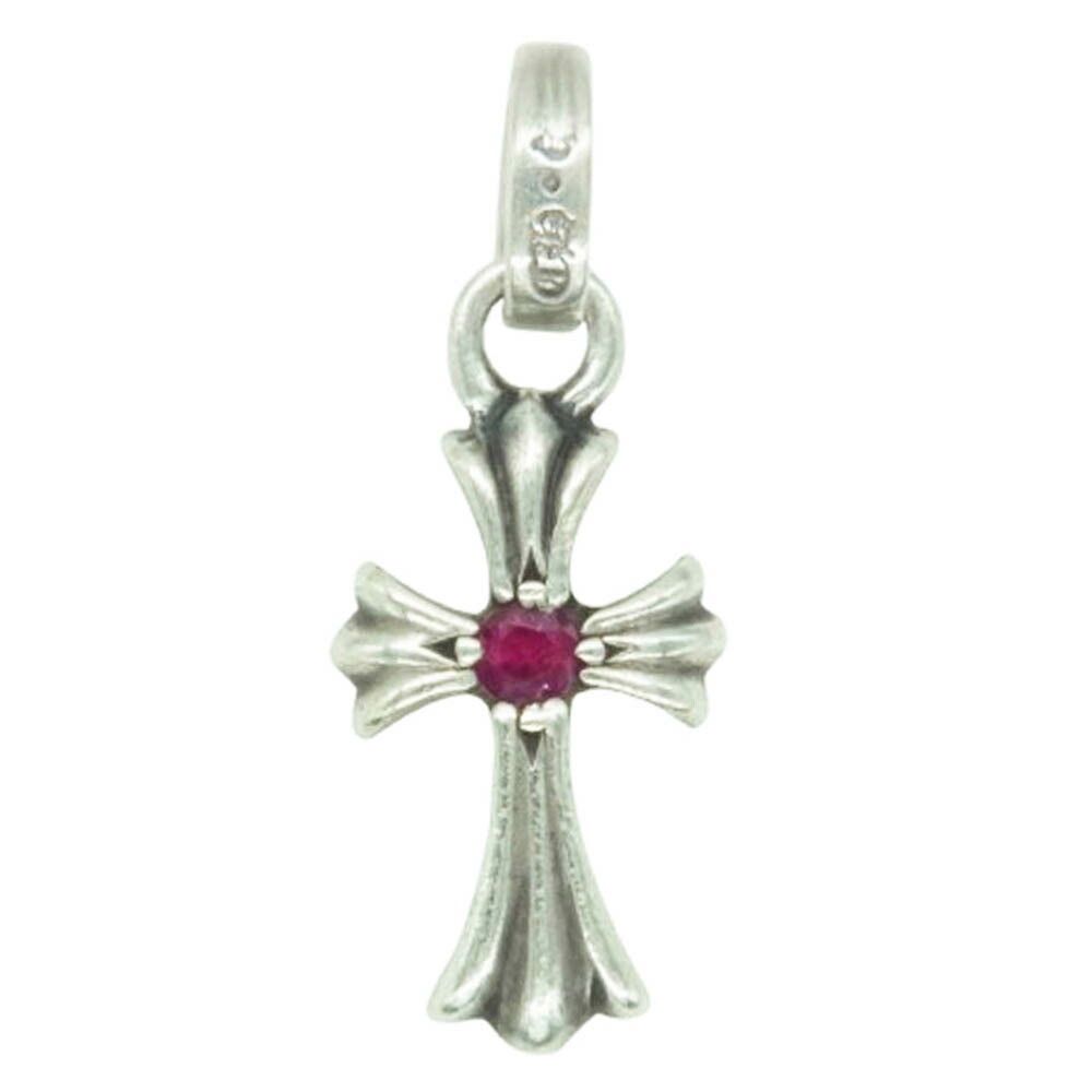 Chrome Hearts Chrome Hearts Baby Fat Ruby Cross Charm Size ONE SIZE - 1 Thumbnail