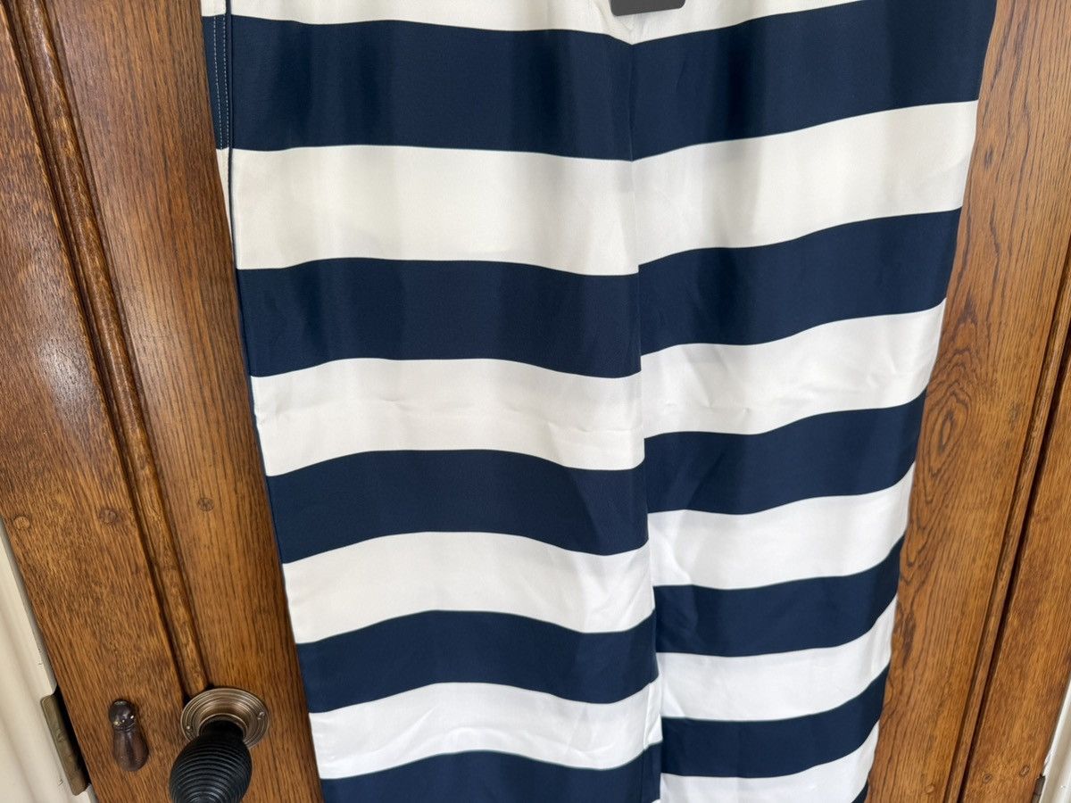 Dolce & Gabbana Dloce & Gabbana silk stripe sailor pants blue white 😍😍😍 Size US 30 / EU 46 - 13 Thumbnail