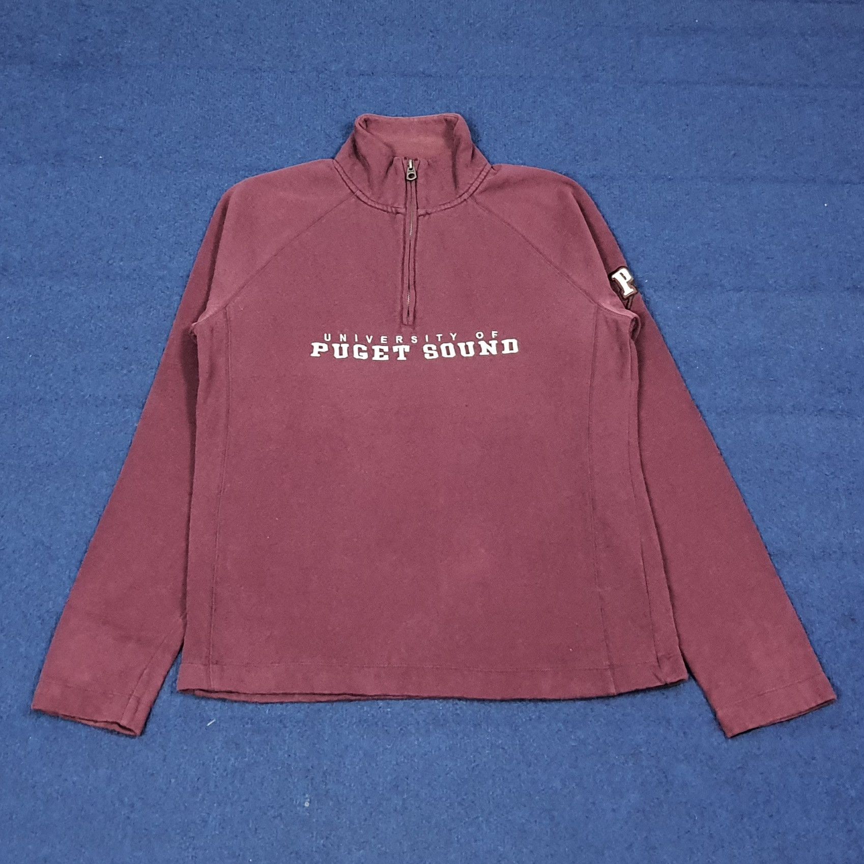 Jansport Vintage University Puget Sound Half Zip Sweatshirt C270N20 Size US S / EU 44-46 / 1 - 1 Thumbnail