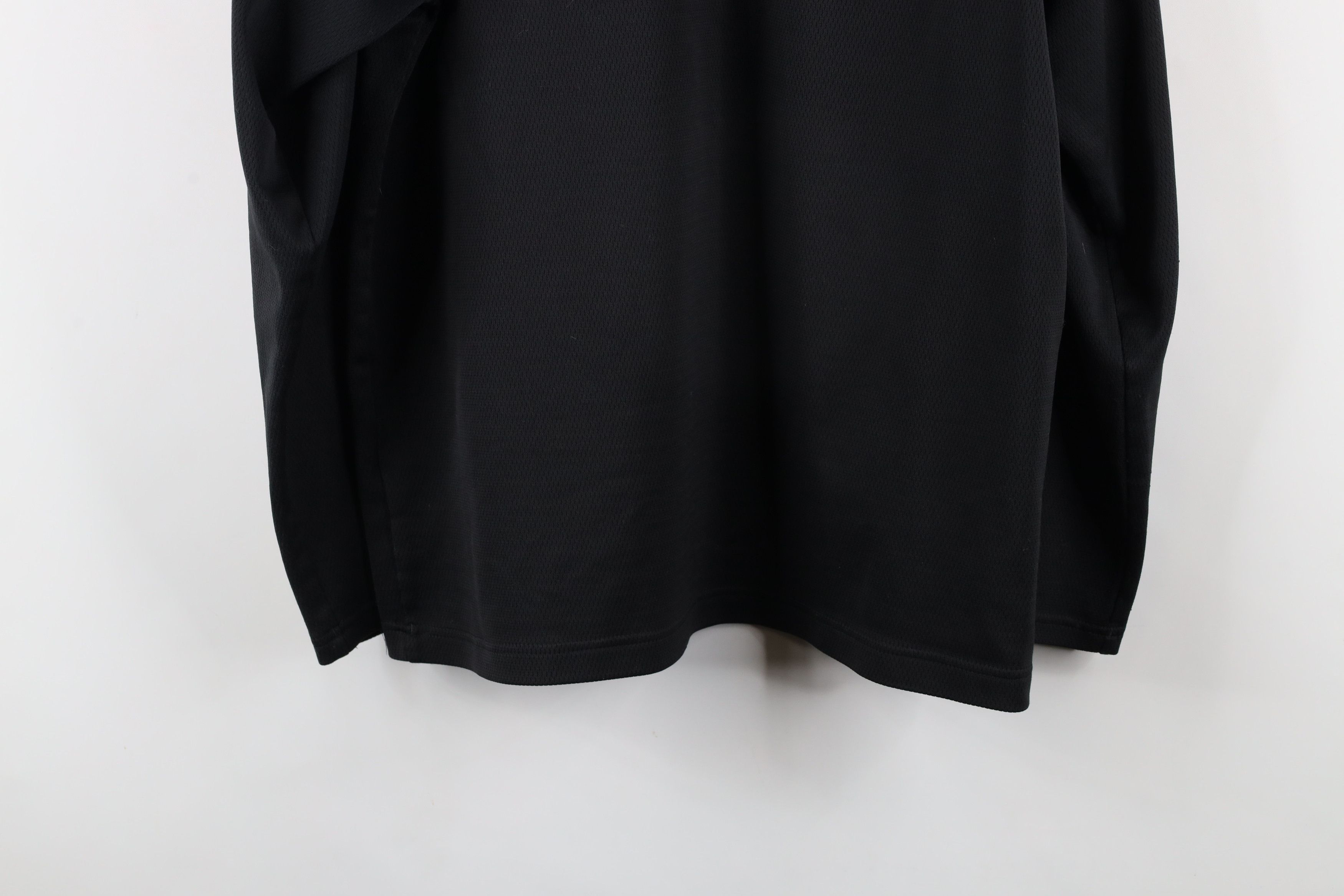 Adidas × Vintage Vintage Adidas Striped Knit Long Sleeve T-Shirt Black Size US M / EU 48-50 / 2 - 12 Thumbnail