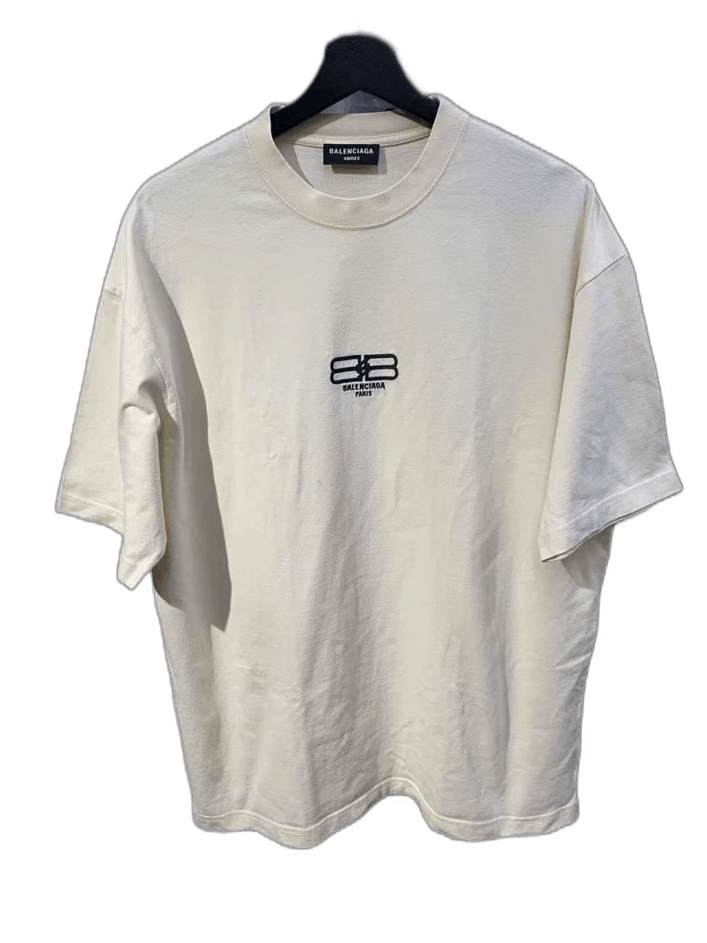 Balenciaga Balenciaga Khaki Short Sleeve TShirt-2506 Size US S / EU 44-46 / 1 - 1 Thumbnail