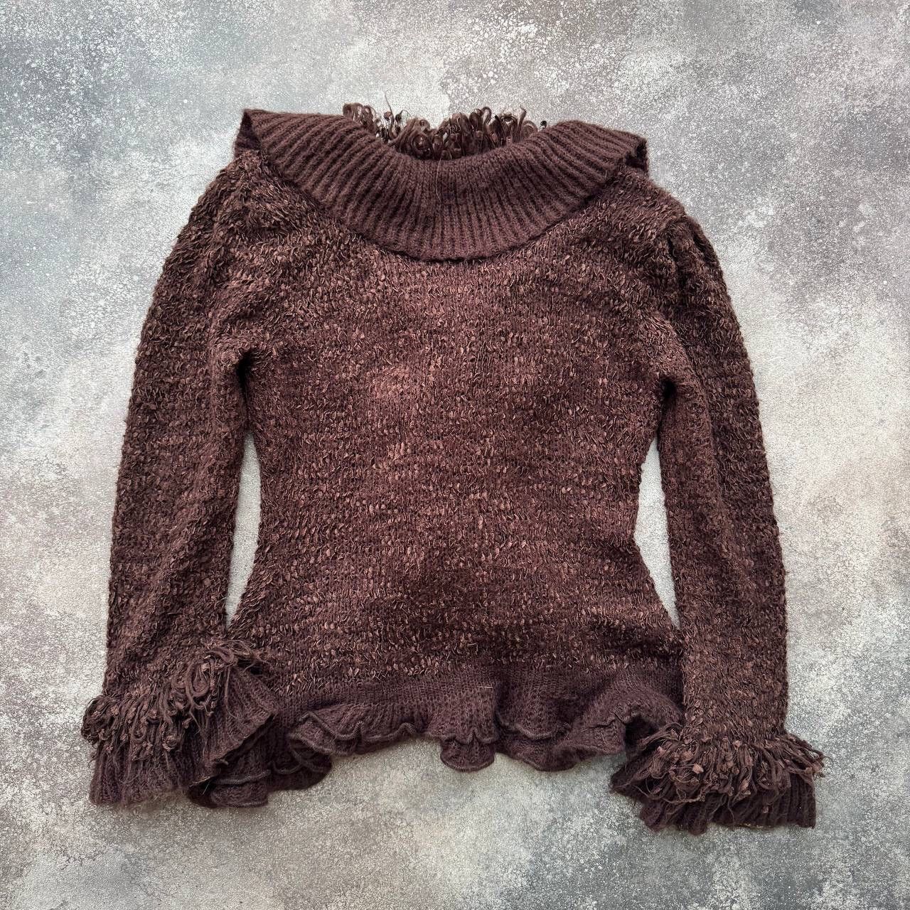 20471120 × If Six Was Nine × Japanese Brand Vintage Avant Garde Japan Style Faux Fur Sweater Size M / US 6-8 / IT 42-44 - 9 Thumbnail