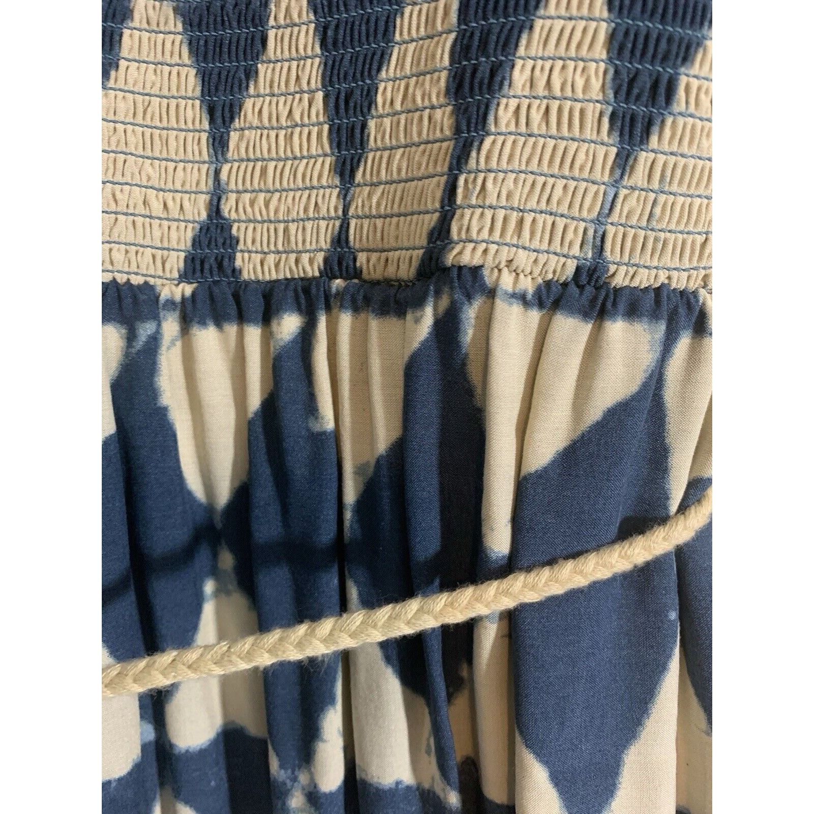 Anthropologie Maeve Anthropologie round neck Indigo Blue Dress Size 2 Size XS / US 0-2 / IT 36-38 - 8 Thumbnail