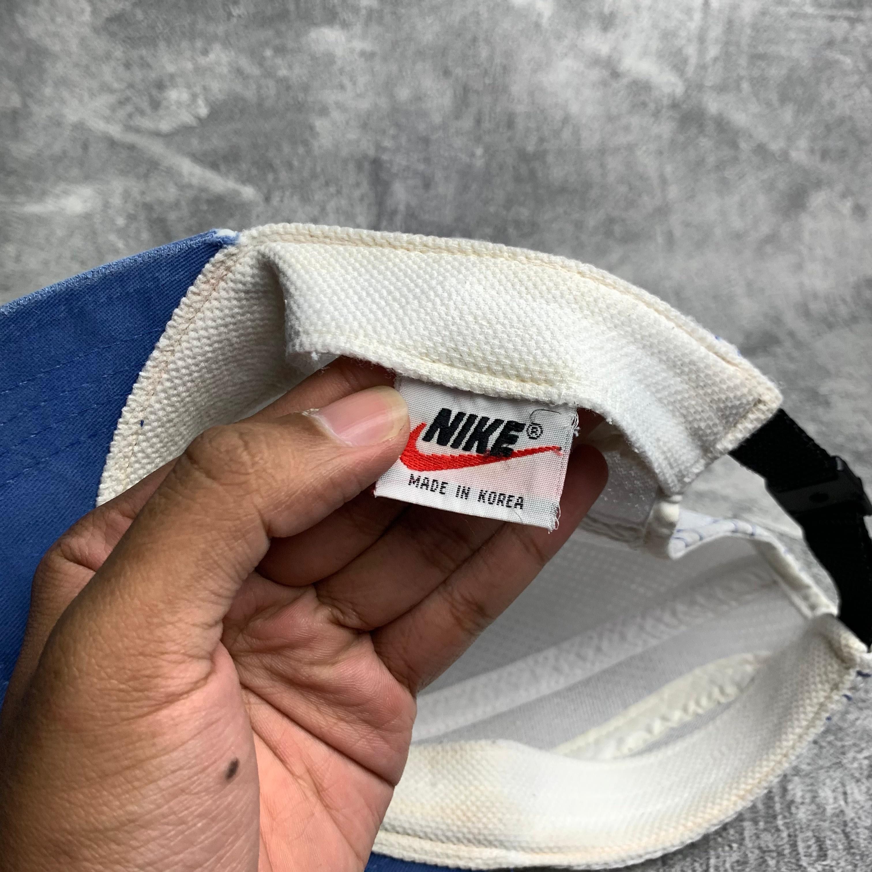 Nike Vintage Nike Sport Hat Mesh Size ONE SIZE - 6 Thumbnail