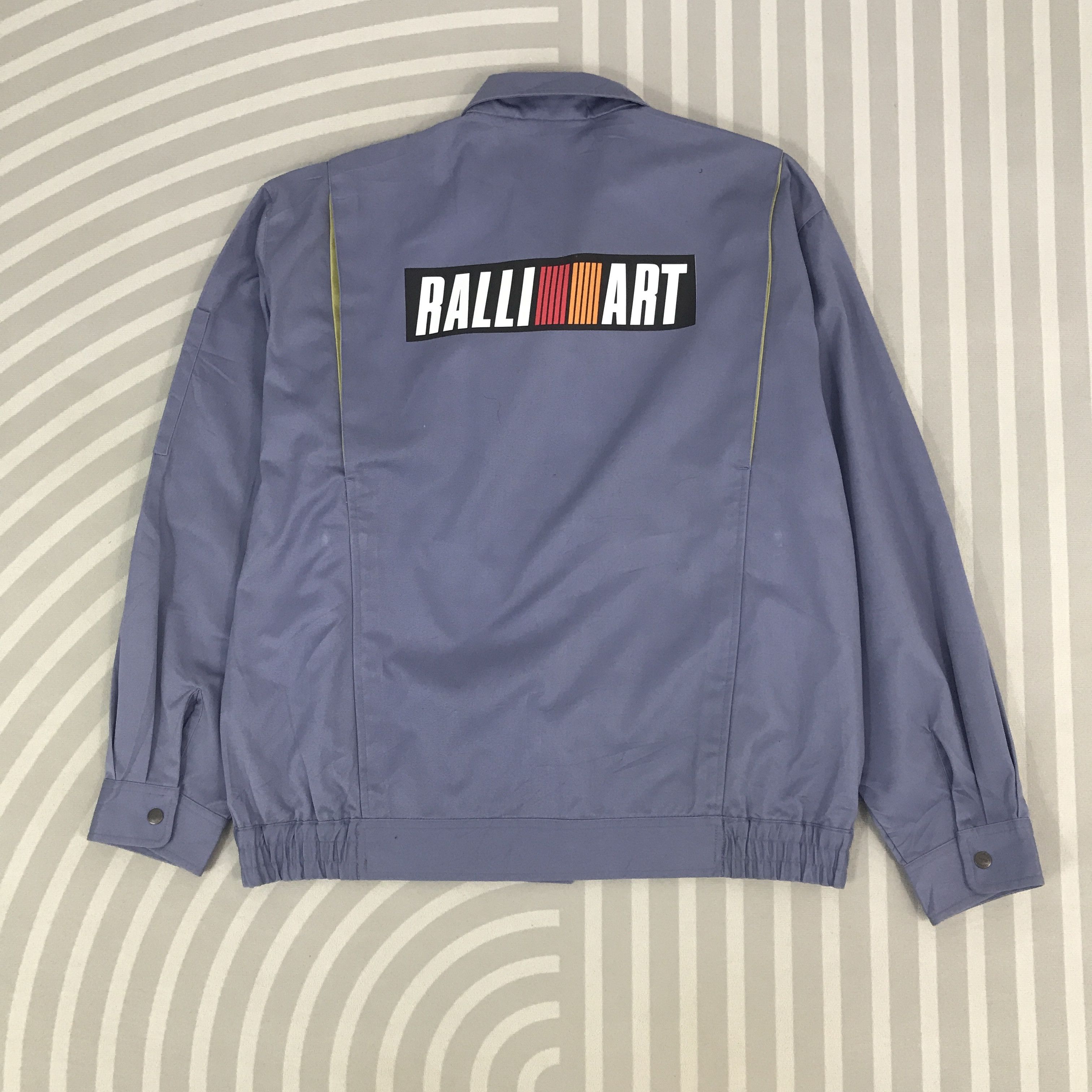 Japanese Brand × Vintage Vintage Mitsubishi x ralliart Racing Jacket Size US L / EU 52-54 / 3 - 1 Thumbnail