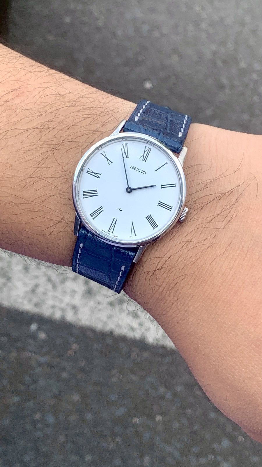 Seiko Chariot Roman Ultra Thin Manual wind