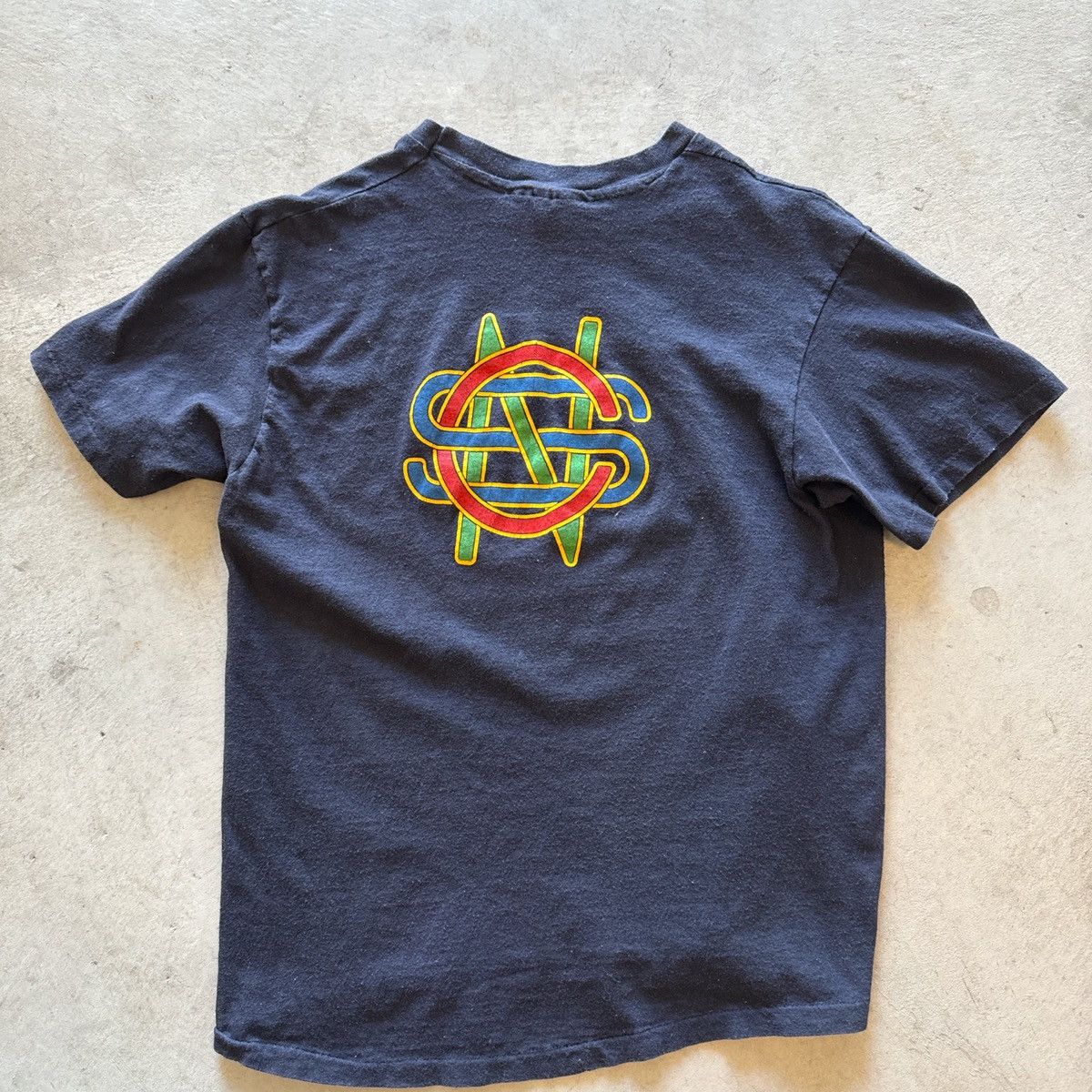 Hanes Vintage 1987 Crosby Stills Nash Black Single Stitch Shirt Size US S / EU 44-46 / 1 - 7 Thumbnail