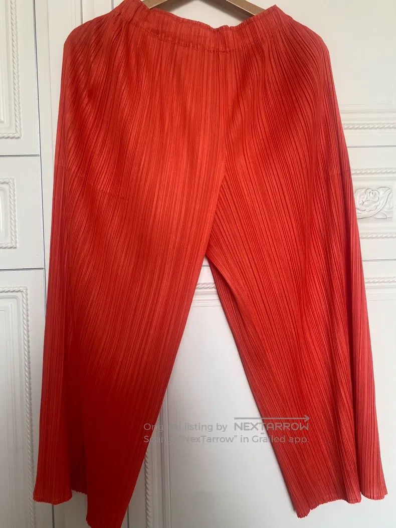 Issey Miyake Issey Miyake Ruched Wide-Leg Pants Size 25" / US 0 / IT 36 - 1 Thumbnail