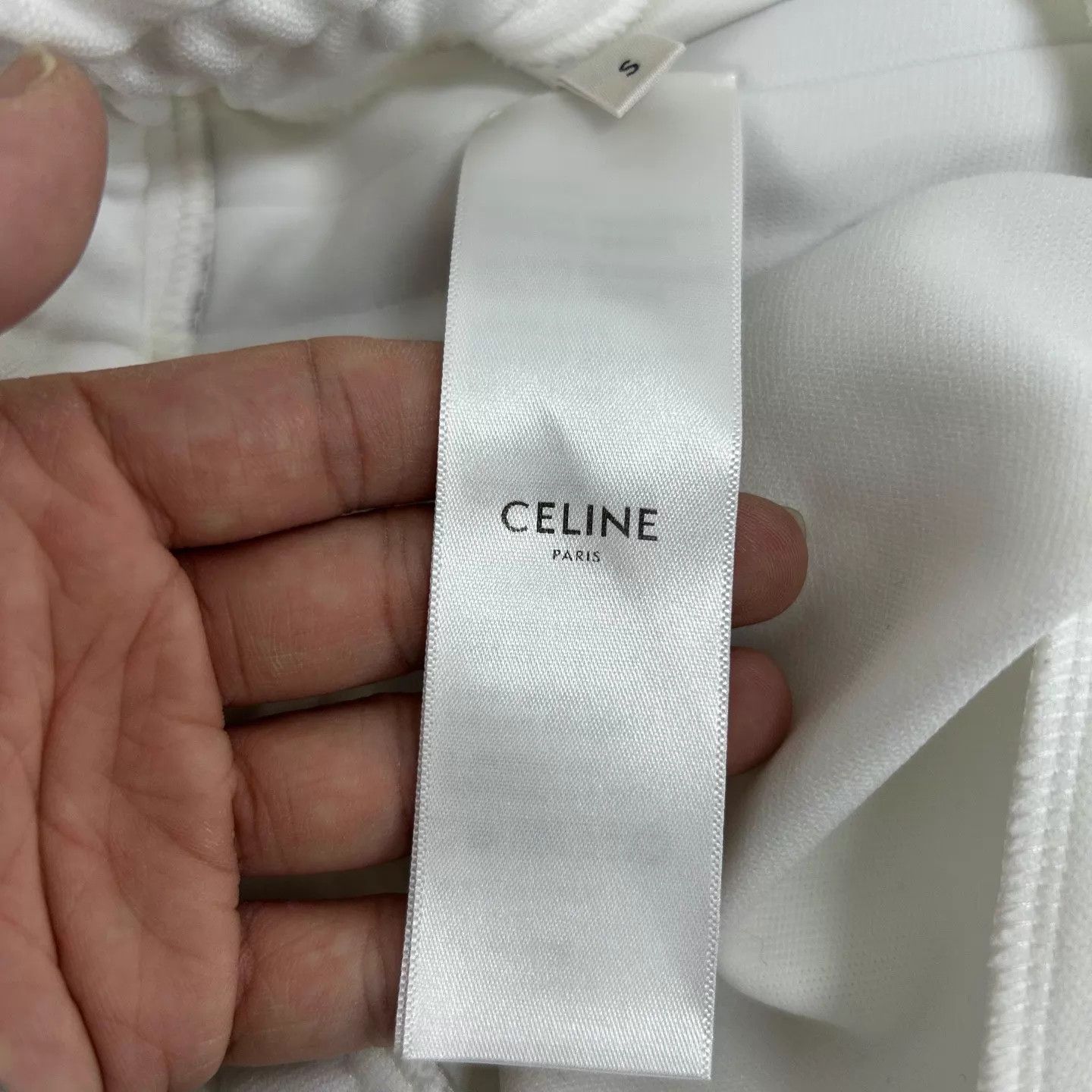 Celine Celine Triomphe Gold Buckle Short S New With Tags Size 26" / US 2 / IT 38 - 6 Thumbnail