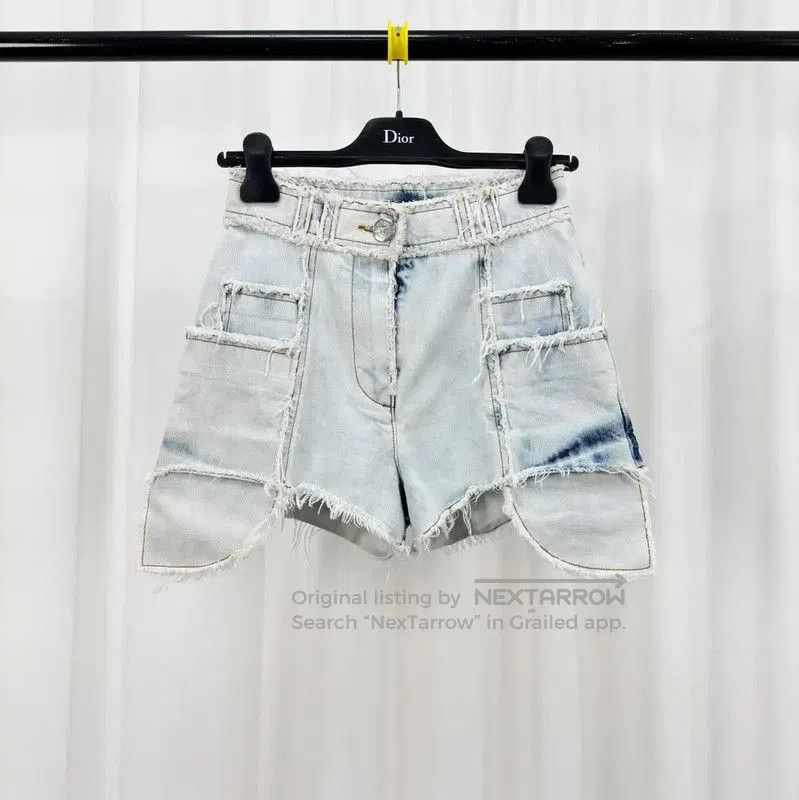 Balmain Balmain Summer Light Blue Denim Shorts . Size 28" / US 6 / IT 42 - 1 Thumbnail