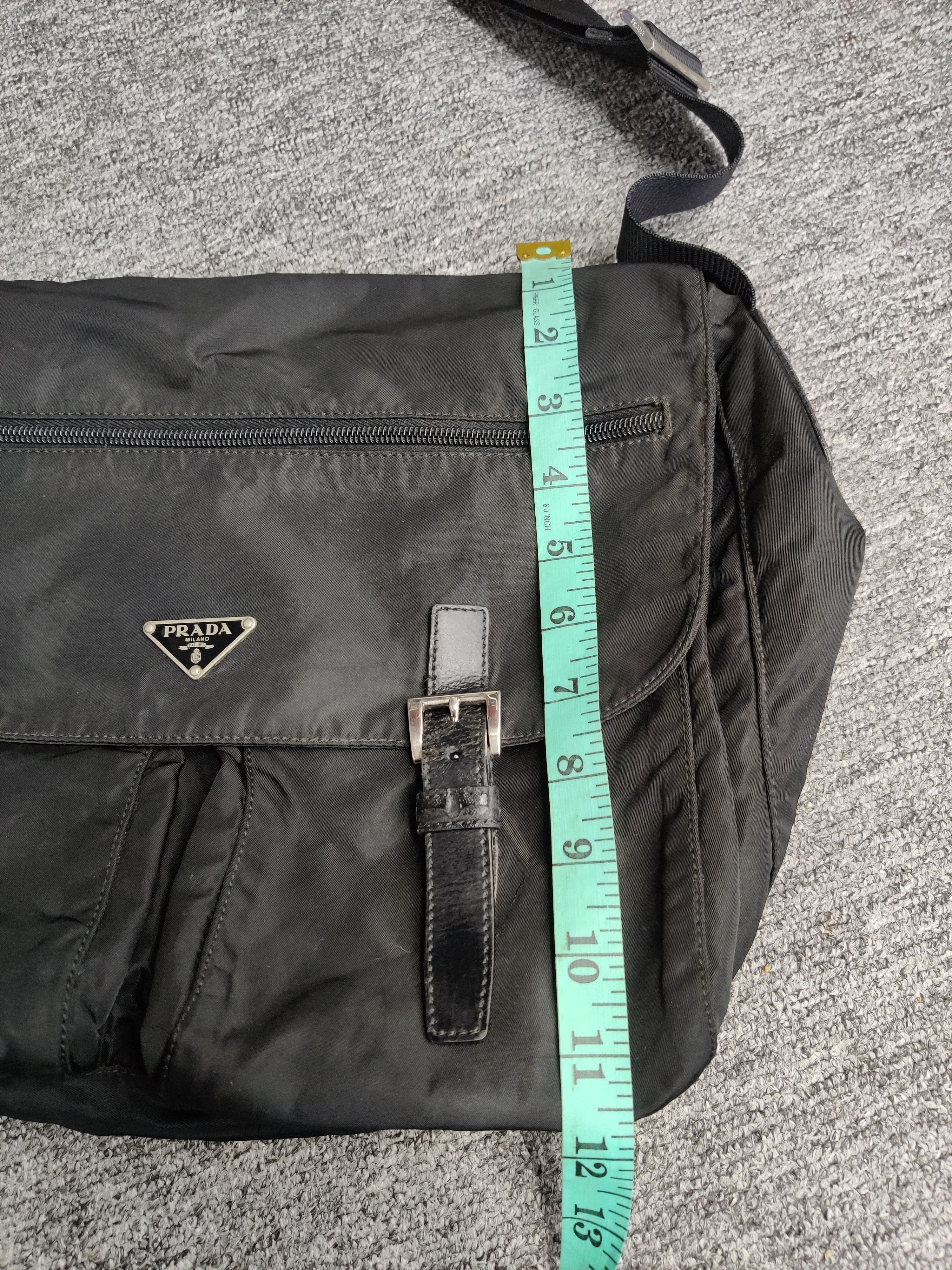 Prada Prada Milano Cross Body Nylon Bag Size ONE SIZE - 17 Thumbnail