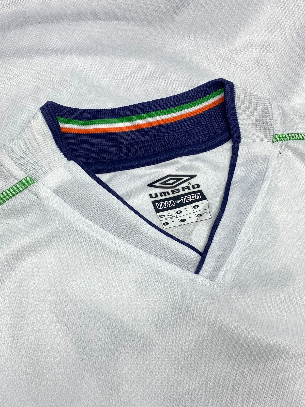 Umbro #2 O’Shea Ireland National Team 2002 Away Football Shirt Size US XL / EU 56 / 4 - 14 Thumbnail