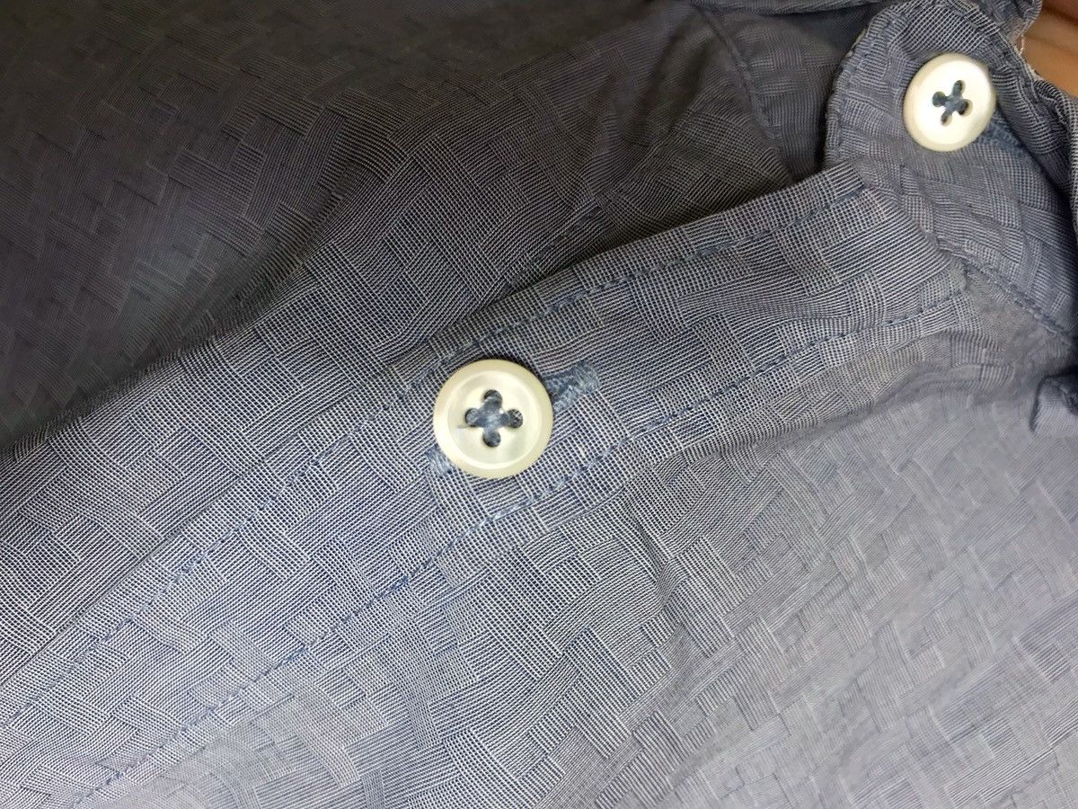 Balmain Balmain Paris mens shirt button down dress long sleeve blue Size US L / EU 52-54 / 3 - 8 Thumbnail