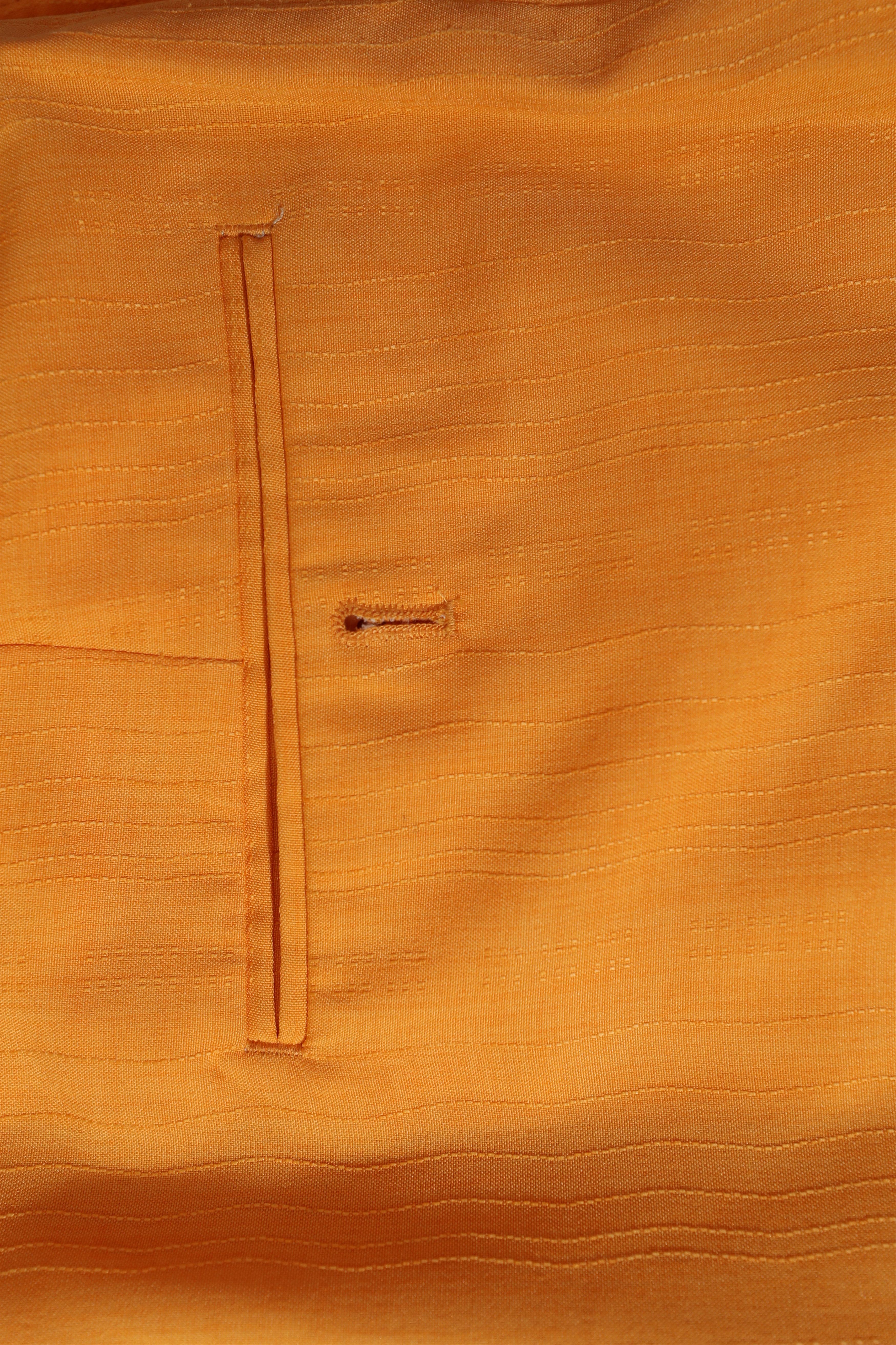 Other Il Canto Vintage Italian Orange Dress Pants (40) Size US 40 / EU 56 - 11 Thumbnail
