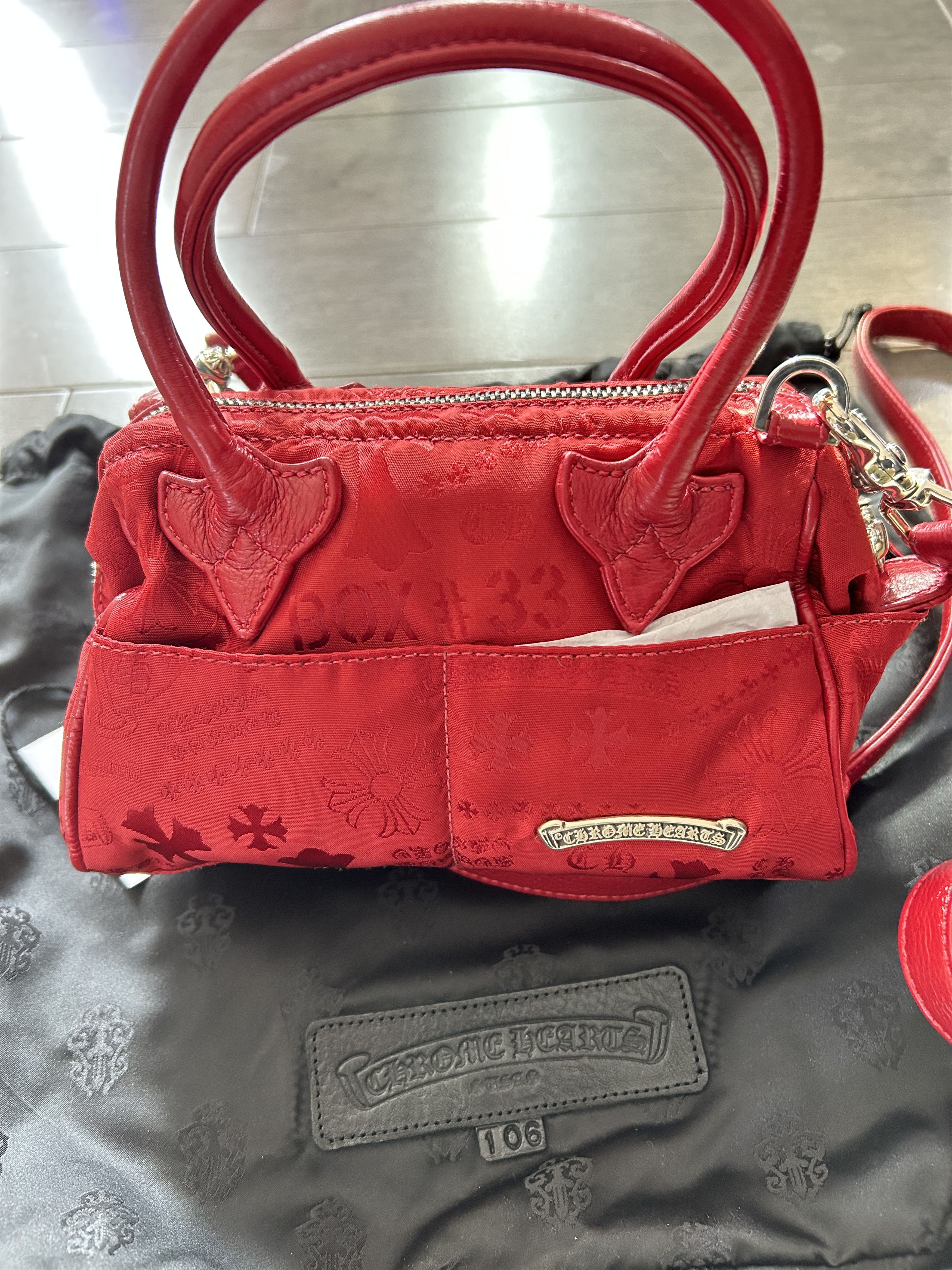 Chrome Hearts Chrome Hearts Mochita Nylon Mini Purse Size ONE SIZE - 1 Thumbnail