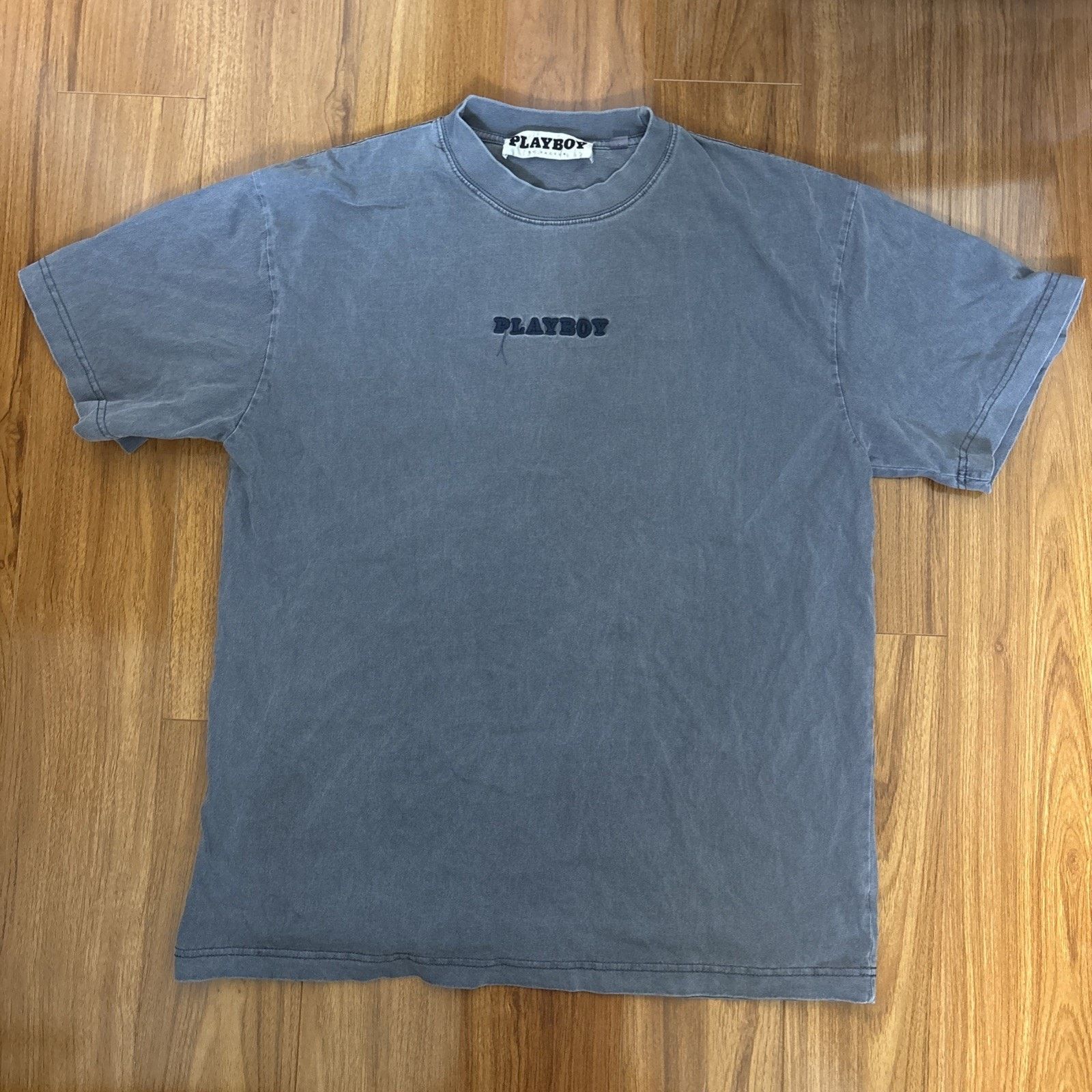 Playboy Playboy T-Shirt Color Blue Size Large Pacsun Size US L / EU 52-54 / 3 - 1 Thumbnail