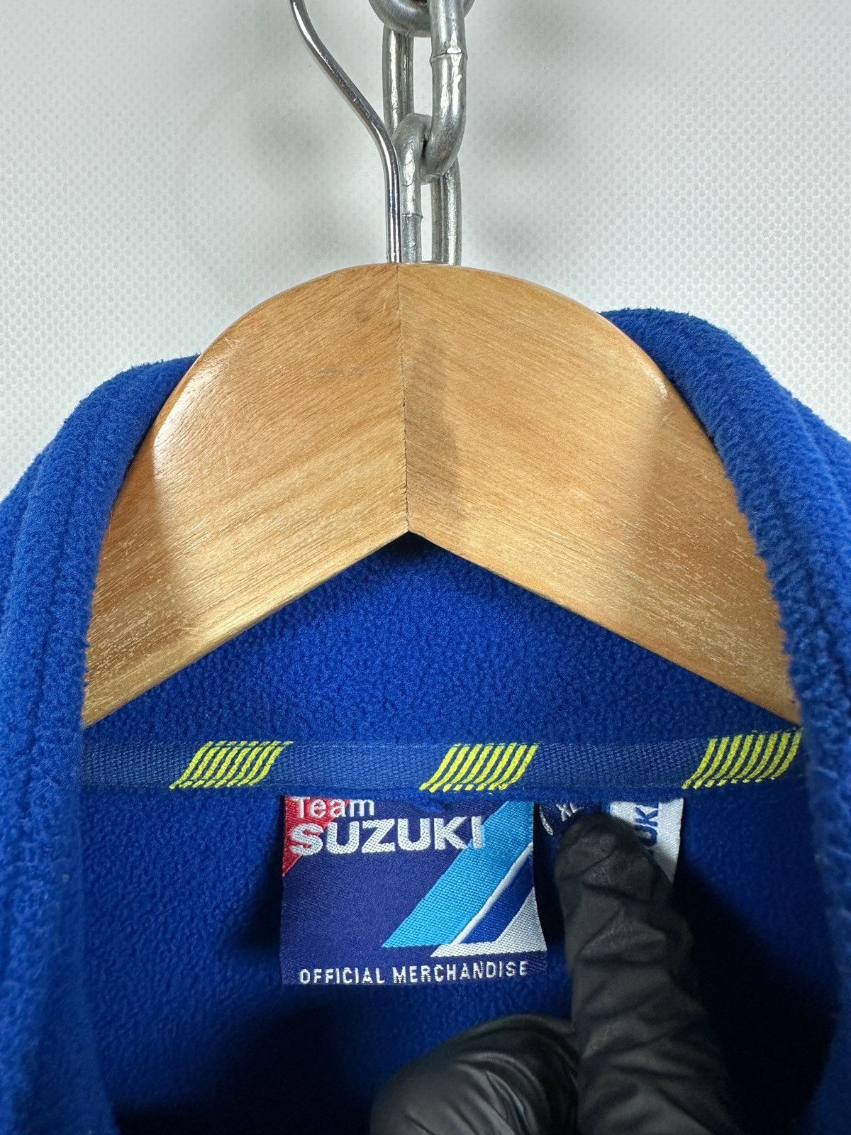 Vintage Vintage Suzuki Ecstar Michelin Racing Zip Fleece Jacket Size US XL / EU 56 / 4 - 19 Thumbnail