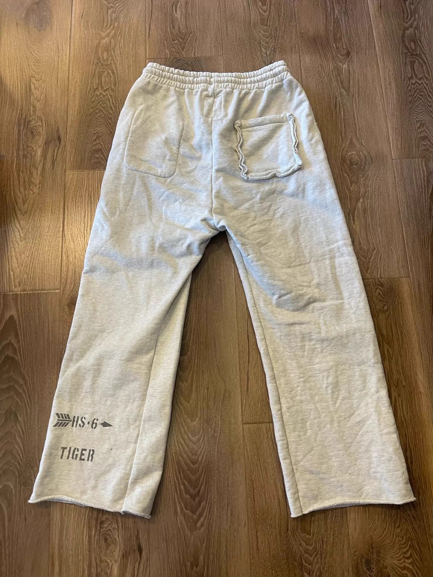 Other BOW WOW 25AW Japan Washed Distressed Wide-Leg Sweatpants XL Size 30" / US 8 / IT 44 - 2 Thumbnail