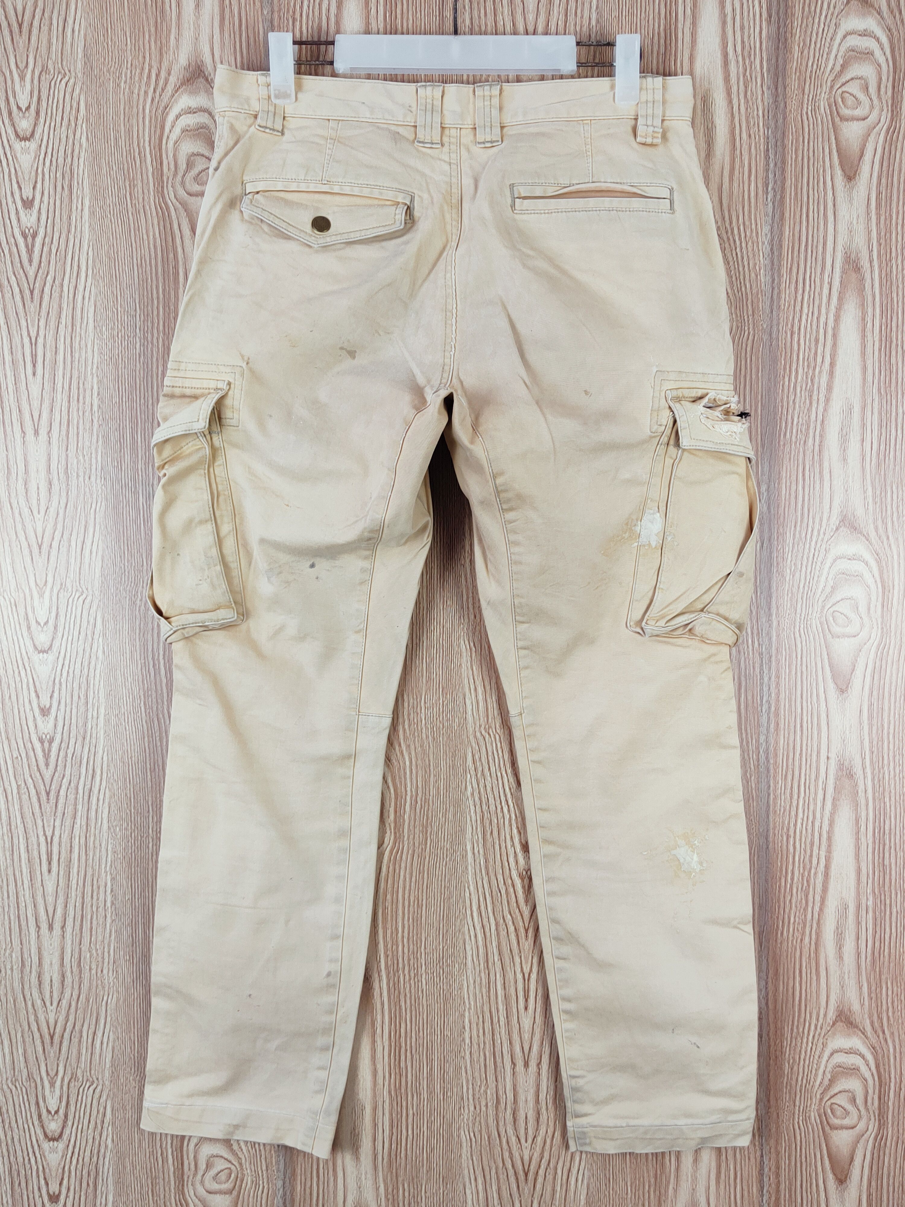 Japanese Brand Rocky Brown Faded Multipocket Tactical Cargo Pants #W621 Size US 30 / EU 46 - 7 Thumbnail