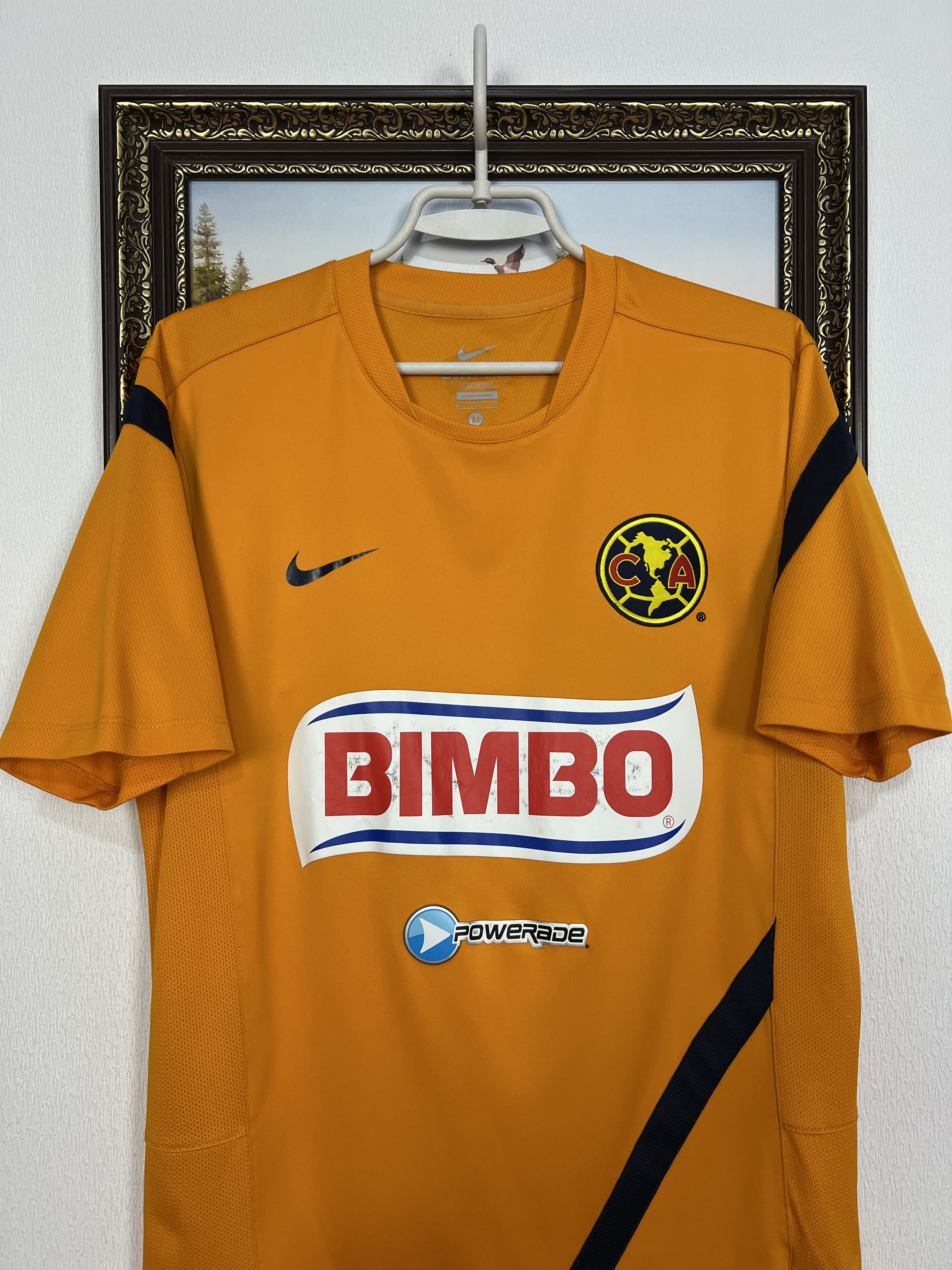 Nike Vintage Club America Football Shirt Soccer Jersey Trikot Size US M / EU 48-50 / 2 - 2 Thumbnail