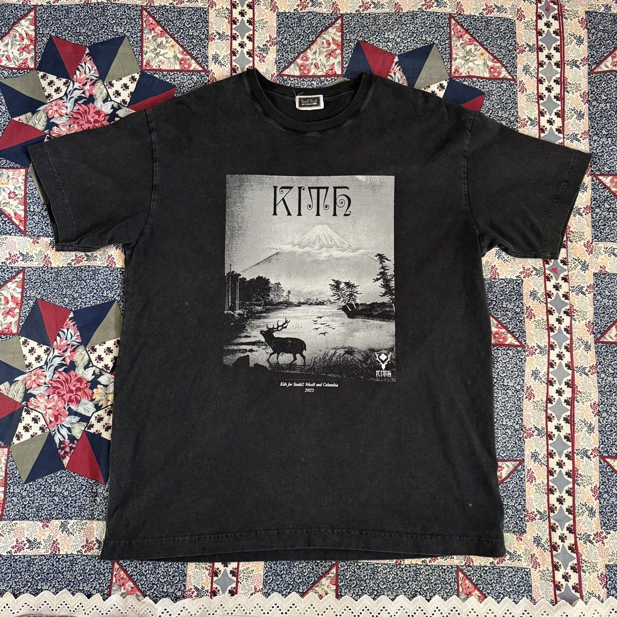 Columbia × Kith S2W8 x Columbia x KITH Landscape Vintage tee sz L 