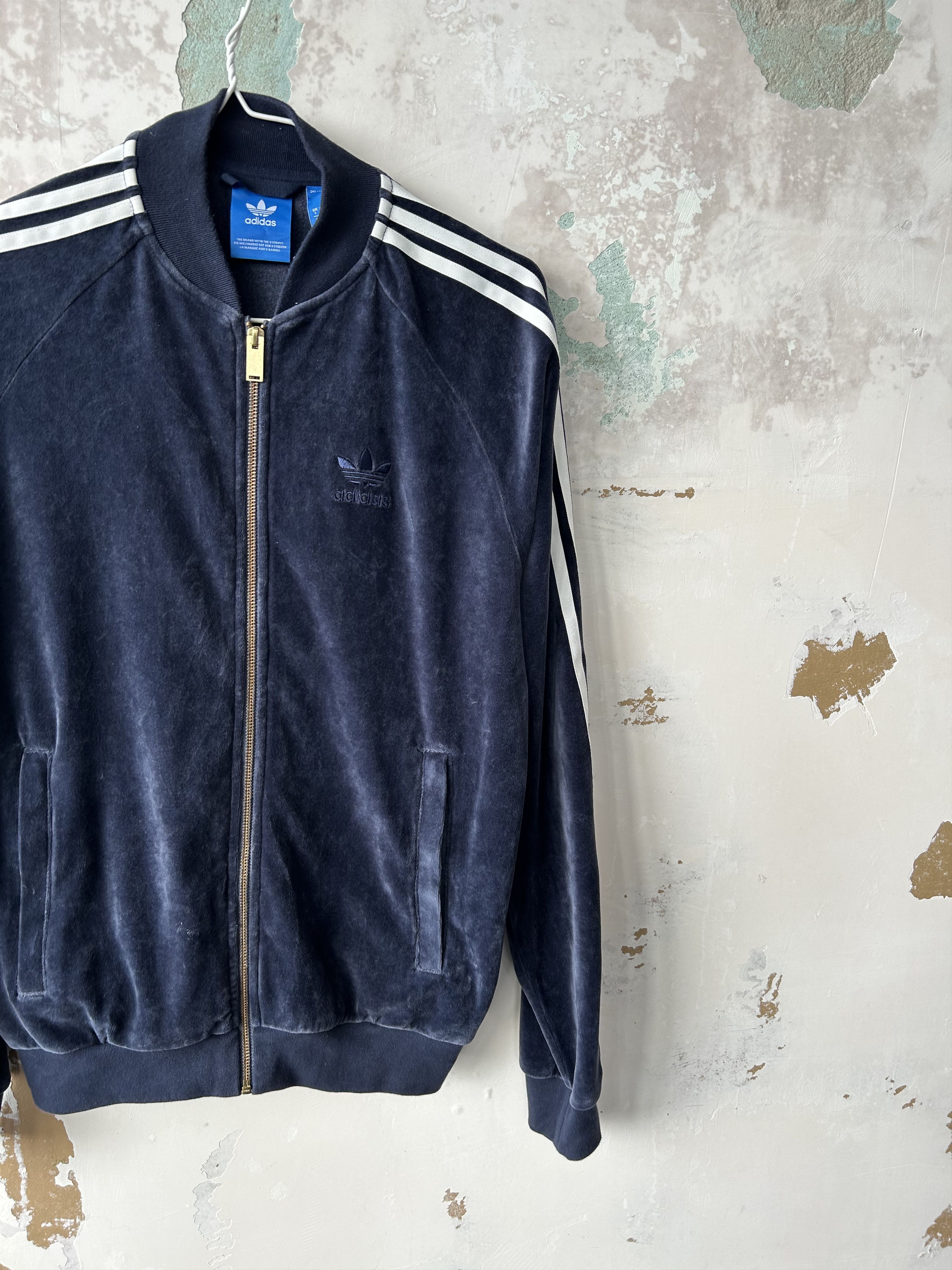Adidas Adidas Original Mens FIREBIRD VELOUR TRACKTOP JACKET Size S Size US S / EU 44-46 / 1 - 2 Thumbnail