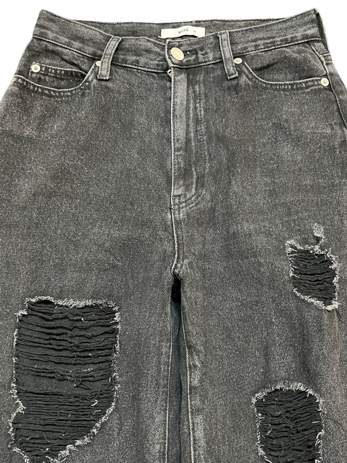 Japanese Brand × Vintage Vintage Japanese Brand Baggy Distressed Denim Size US 27 - 3 Thumbnail