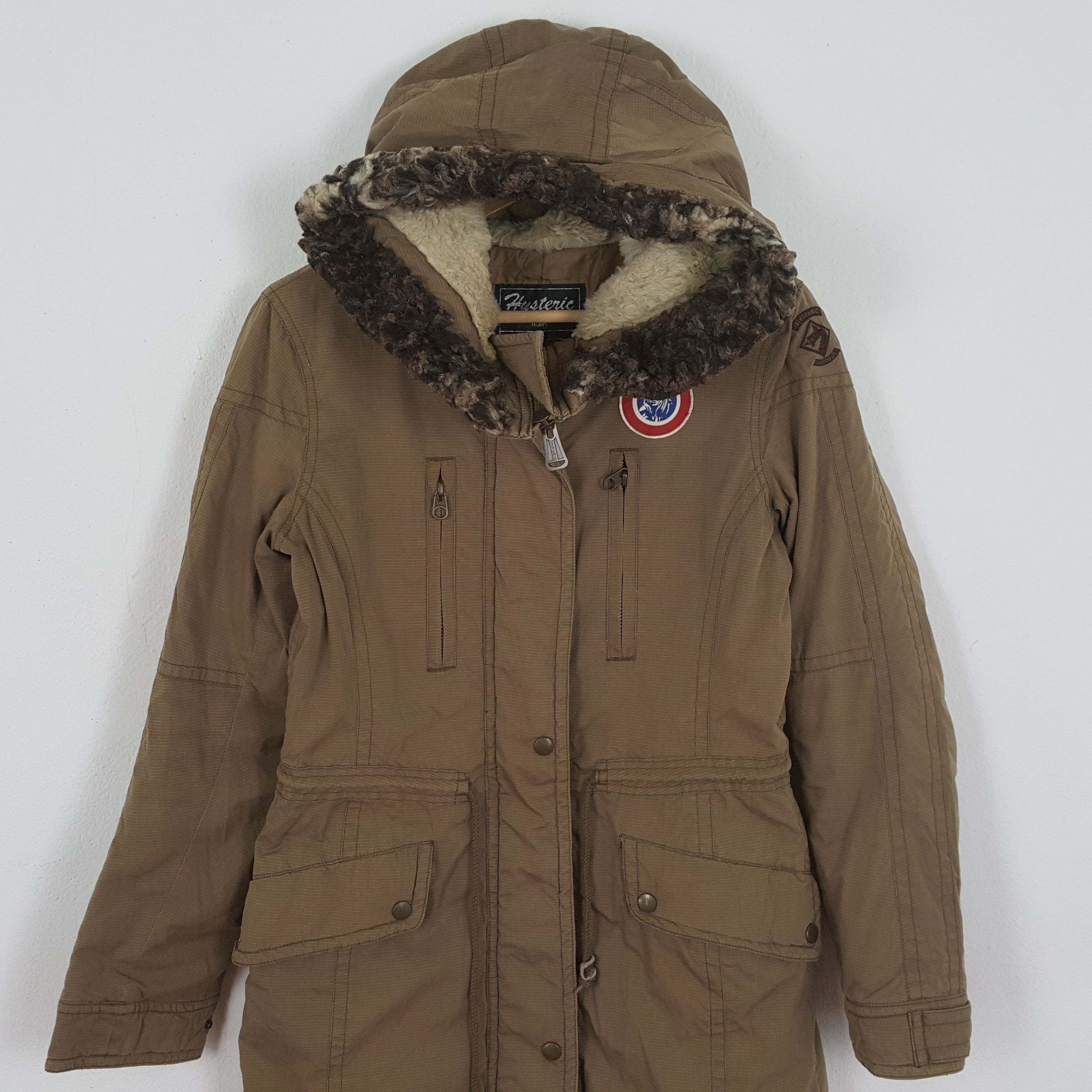 Hysteric Glamour × Japanese Brand × Vintage Vintage HYSTERIC GLAMOUR Japan Fashion Brand Parkas Jacket Size S / US 4 / IT 40 - 4 Thumbnail