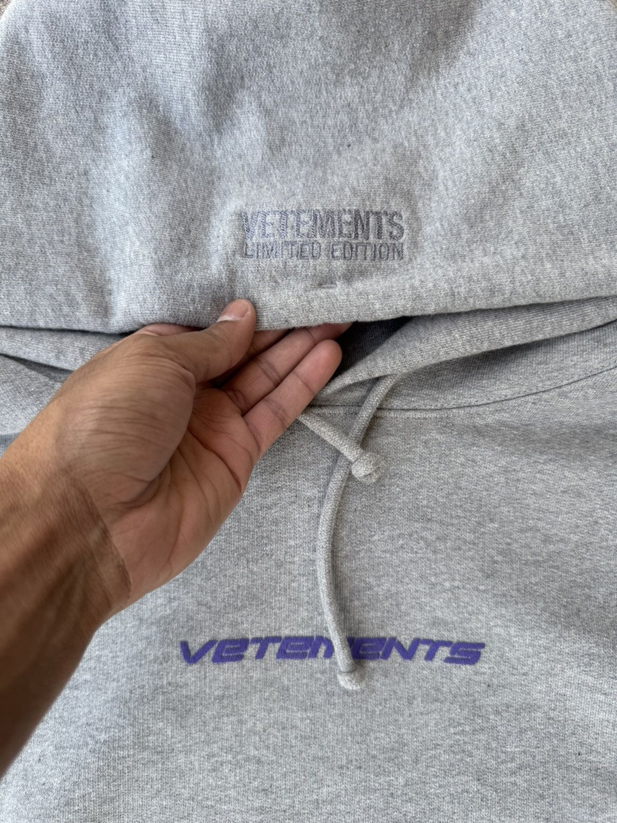 Vetements Vetements Run Tape Hoodie Size US M / EU 48-50 / 2 - 2 Thumbnail
