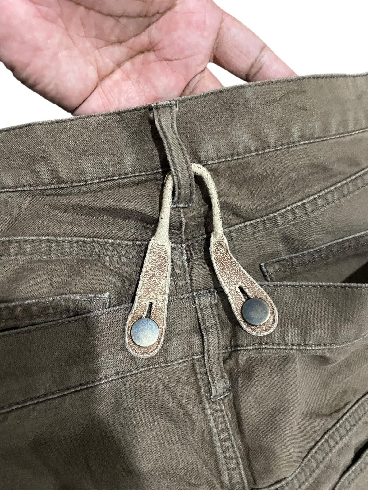 If Six Was Nine PPFM Double Waist Punk Rock Pants Size US 32 / EU 48 - 15 Thumbnail