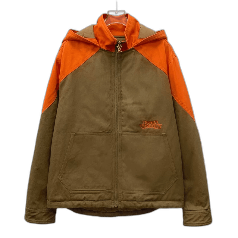 Louis Vuitton Color Block Hooded Jacket