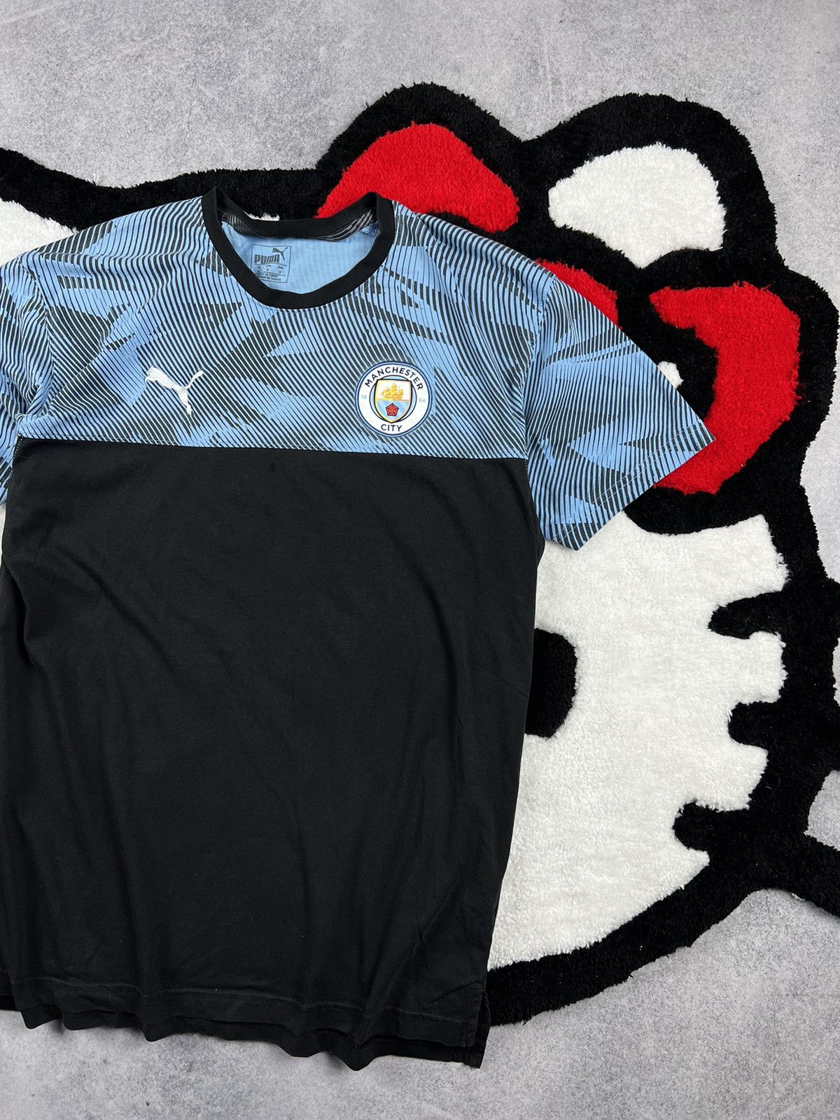 Puma Puma Manchester City 2019/2020 Football Soccer Cotton Shirt Size US M / EU 48-50 / 2 - 2 Thumbnail
