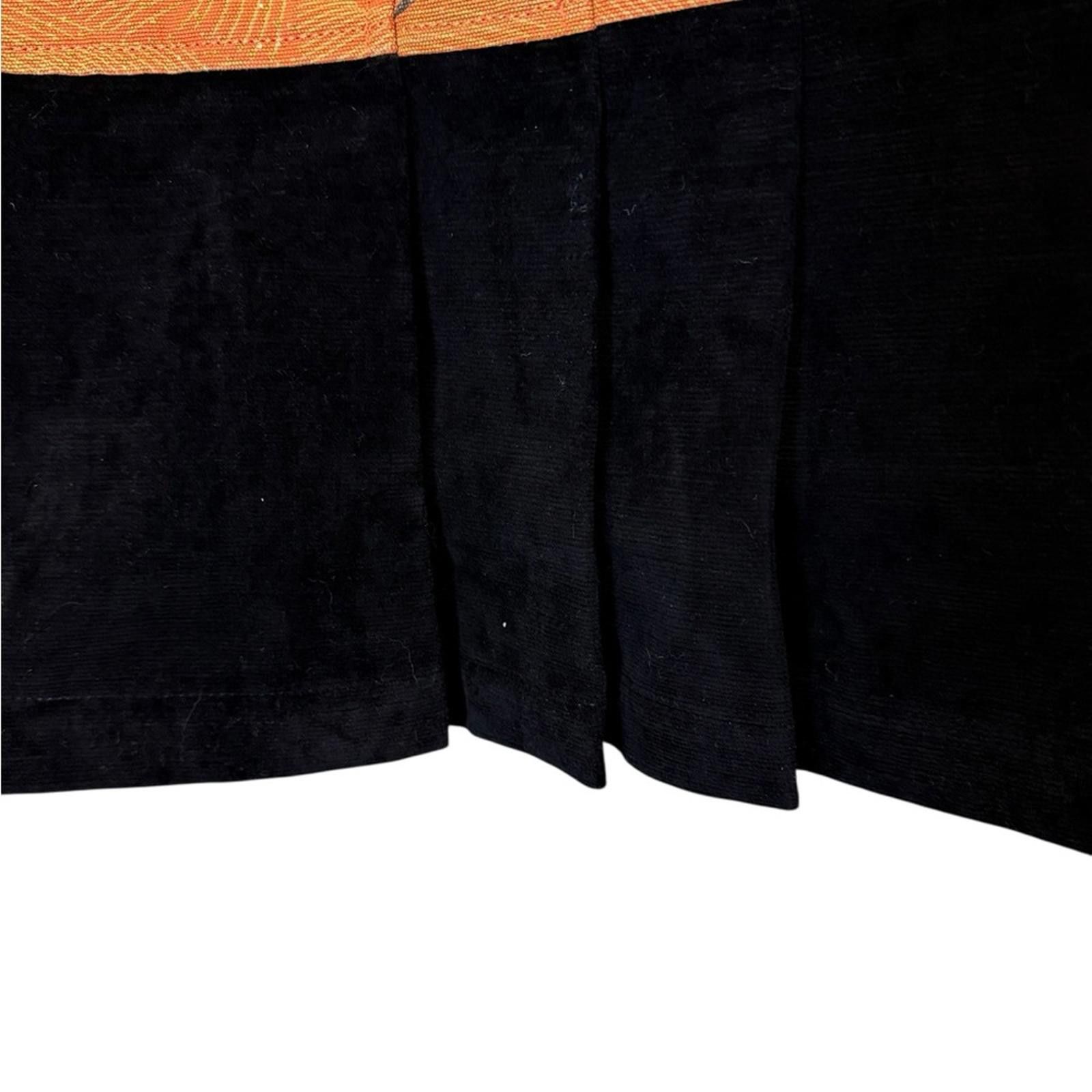 Custo Barcelona Custo Barcelona Retro Japanese Crane Pleated Mini Skirt sz32 Size 30" / US 8 / IT 44 - 3 Thumbnail