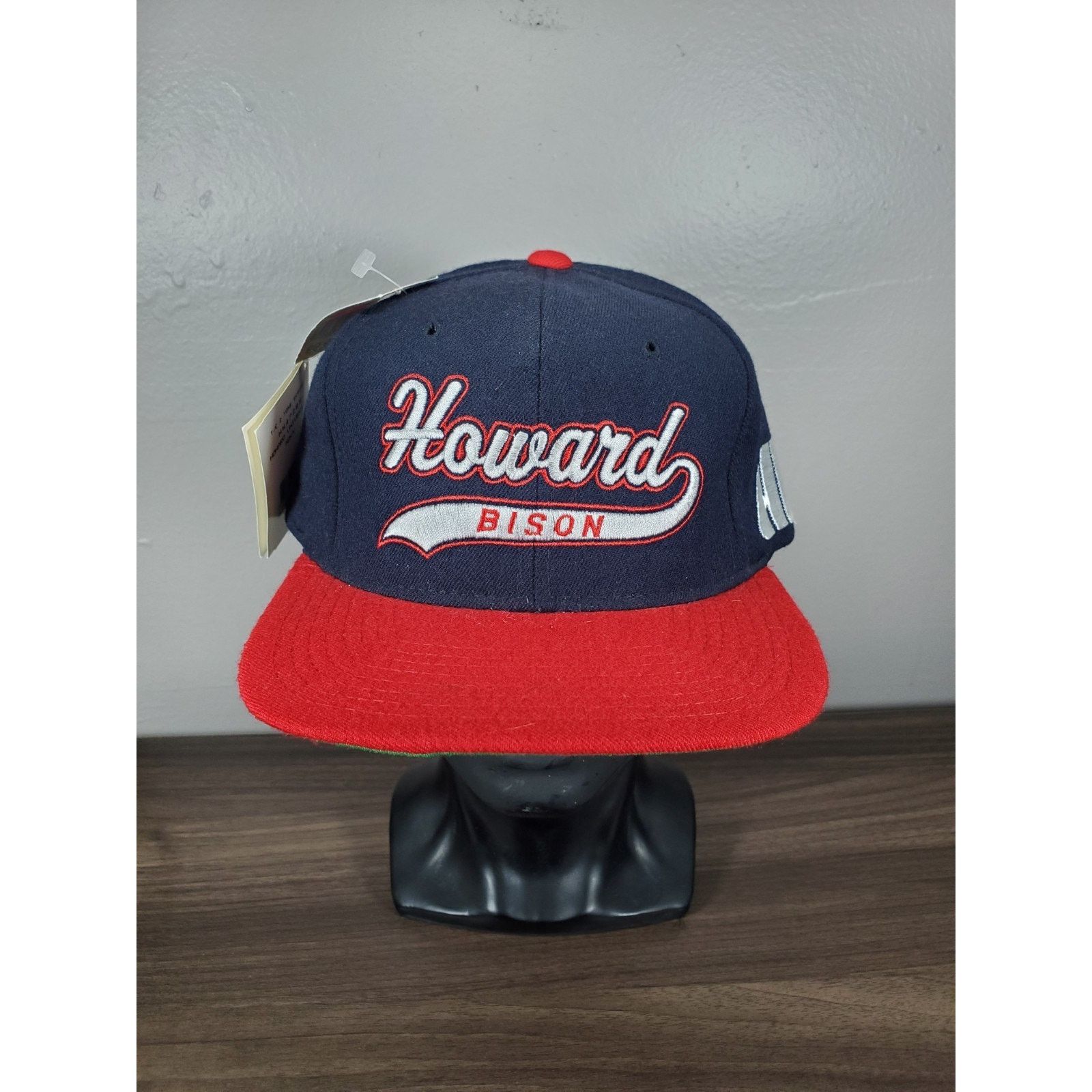 NCAA × Starter × Vintage HU Howard Bison Starter Script Hat HBCU Wool Snapback Cap Size ONE SIZE - 2 Thumbnail