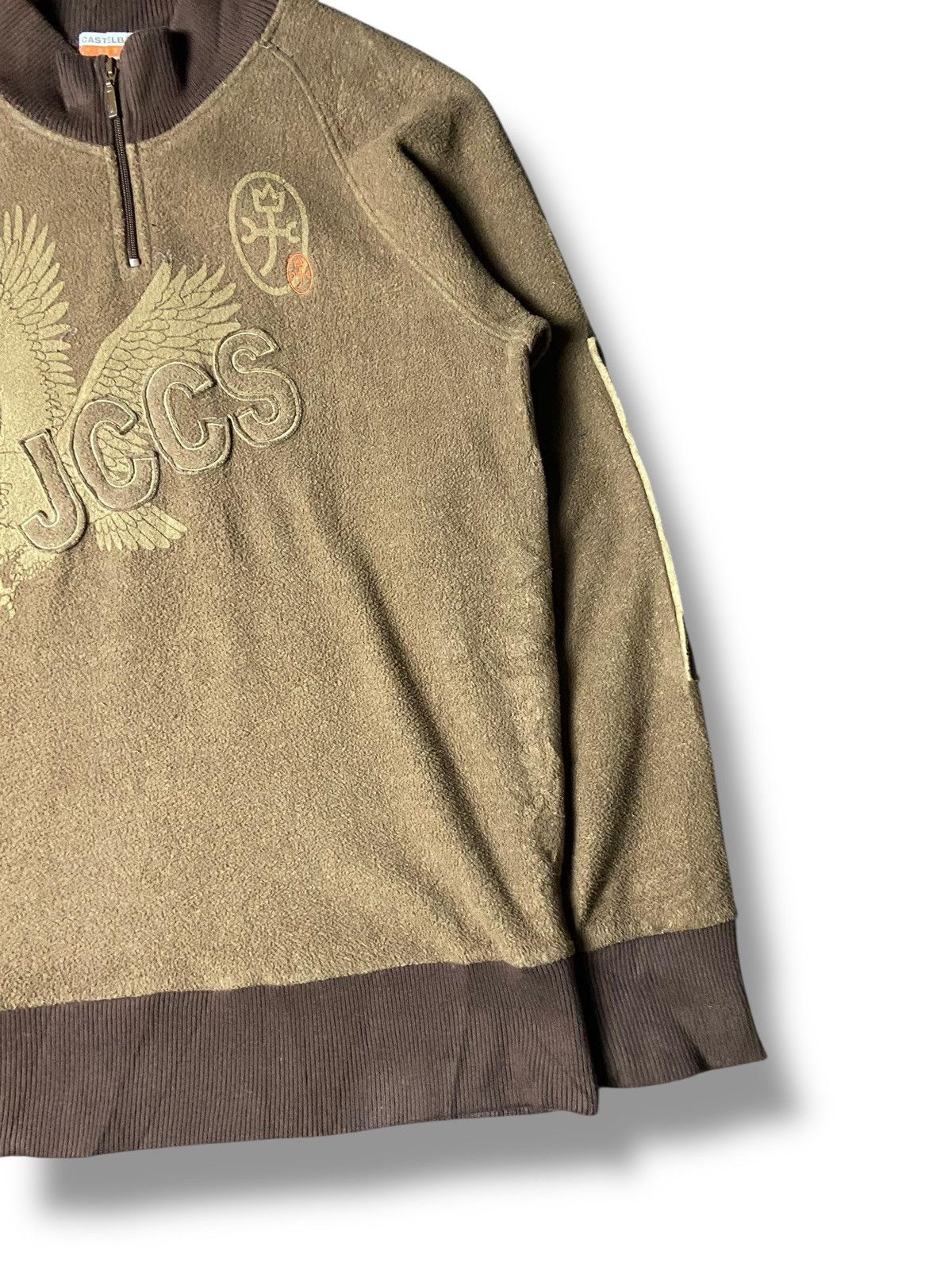 Jean Charles De Castelbajac Castelbajac Half Zip Fleece Pullover Jacket (140) Size US XXS / EU 40 - 4 Thumbnail
