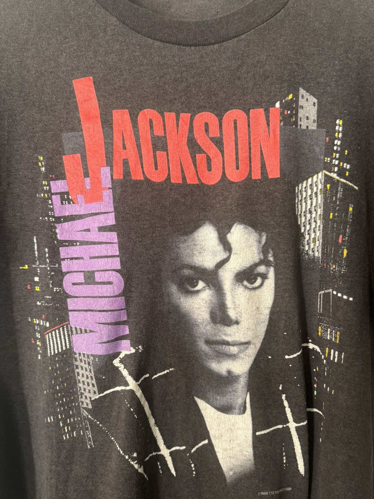 Michael Jackson × Vintage Spring Ford Classic MICHAEL JACKSON Size US L / EU 52-54 / 3 - 2 Thumbnail