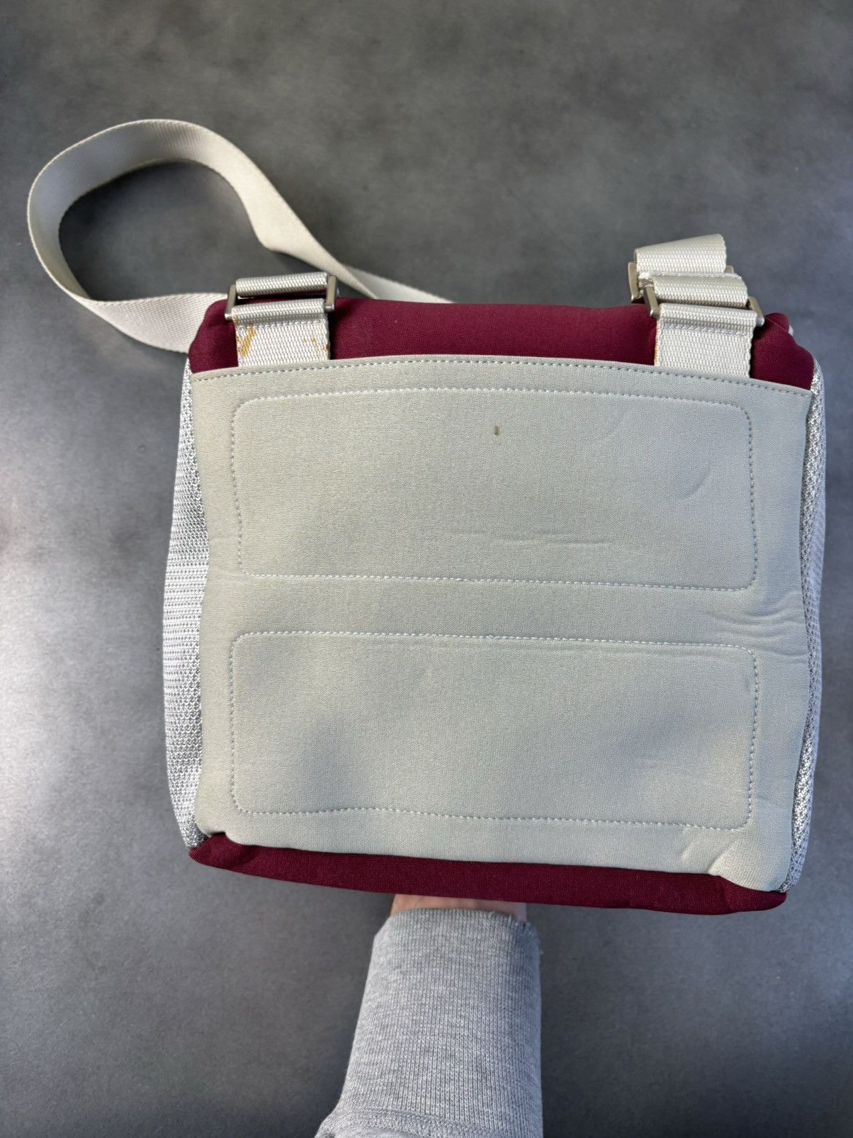 Prada × Vintage S/S 2000 Prada Sport Bag Prada Crossbody Messenger Mesh Line Size ONE SIZE - 19 Thumbnail