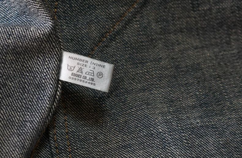 Number (N)ine Number (N)ine Sload Denim Jacket Coat 02SS 2503-Nextarrow Size US L / EU 52-54 / 3 - 6 Thumbnail