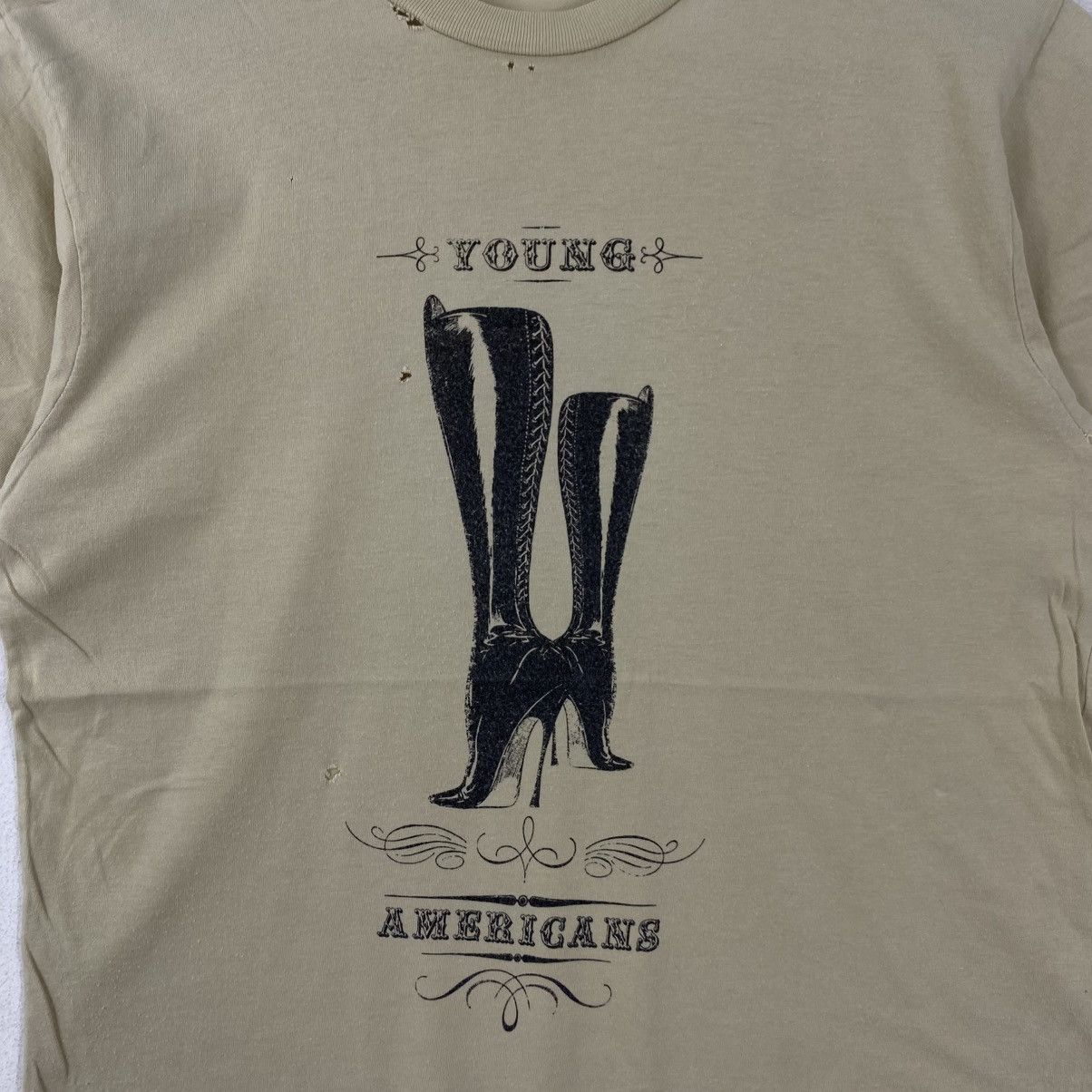 Japanese Brand The Cast NYC Punk Graphic Tee S distressed Thrashed Cream Size US S / EU 44-46 / 1 - 4 Thumbnail