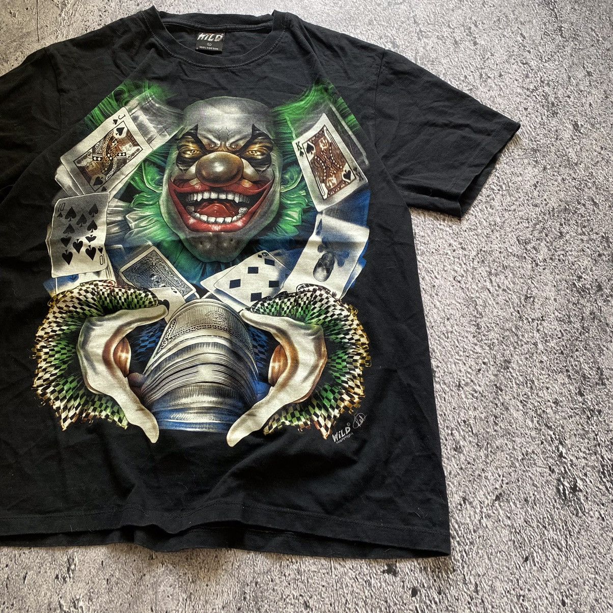 Japanese Brand Vintage T-shirt joker 3d print oversize fit Size US L / EU 52-54 / 3 - 3 Thumbnail