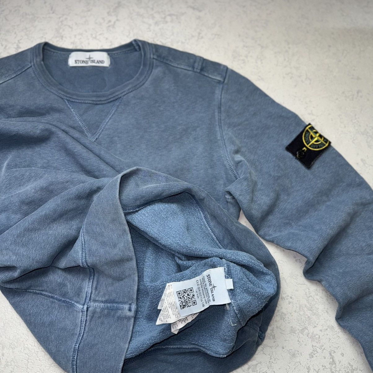 Stone Island Stone Island Navy Blue Sweatshirt Size US S / EU 44-46 / 1 - 13 Thumbnail