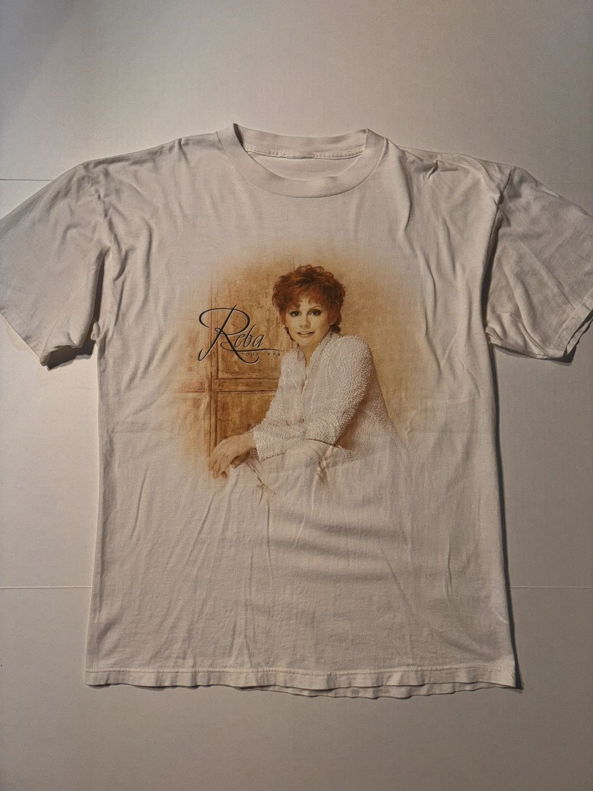 Band Tees Vtg Reba McEntire 1998 USA Country Music Band Concert Tour Size US XL / EU 56 / 4 - 1 Thumbnail