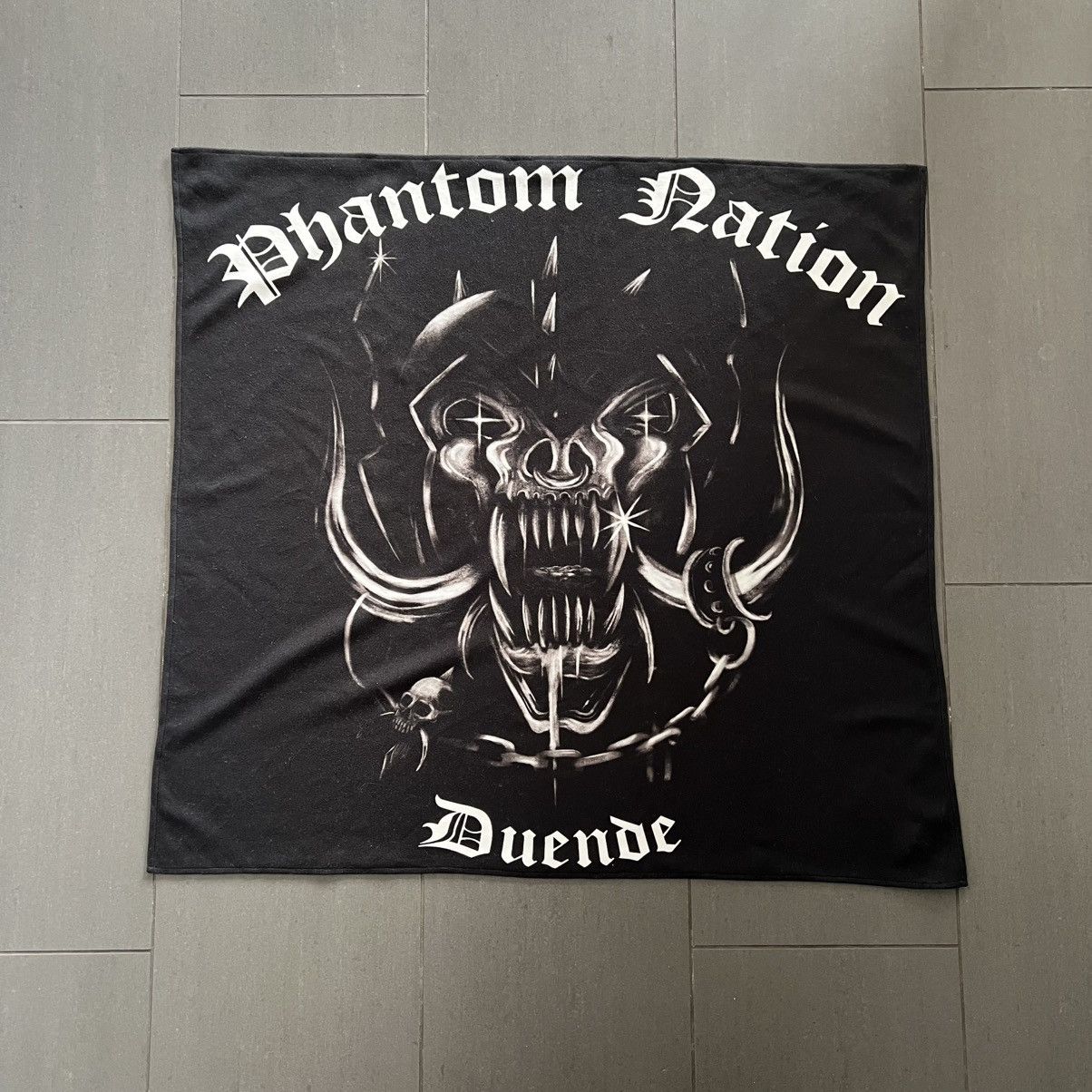 Vetements Vetements Skull Banner Scarf Size ONE SIZE - 1 Thumbnail