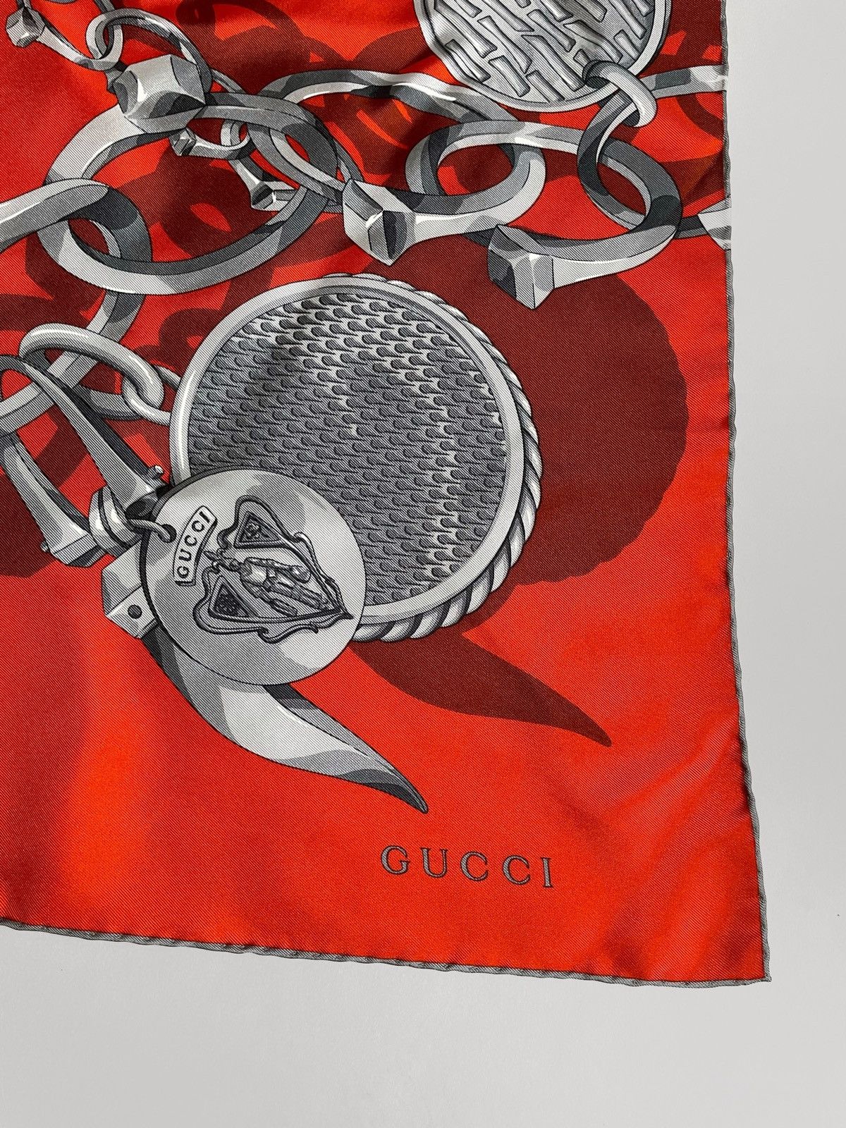 Gucci Gucci silk scarf Size ONE SIZE - 3 Thumbnail
