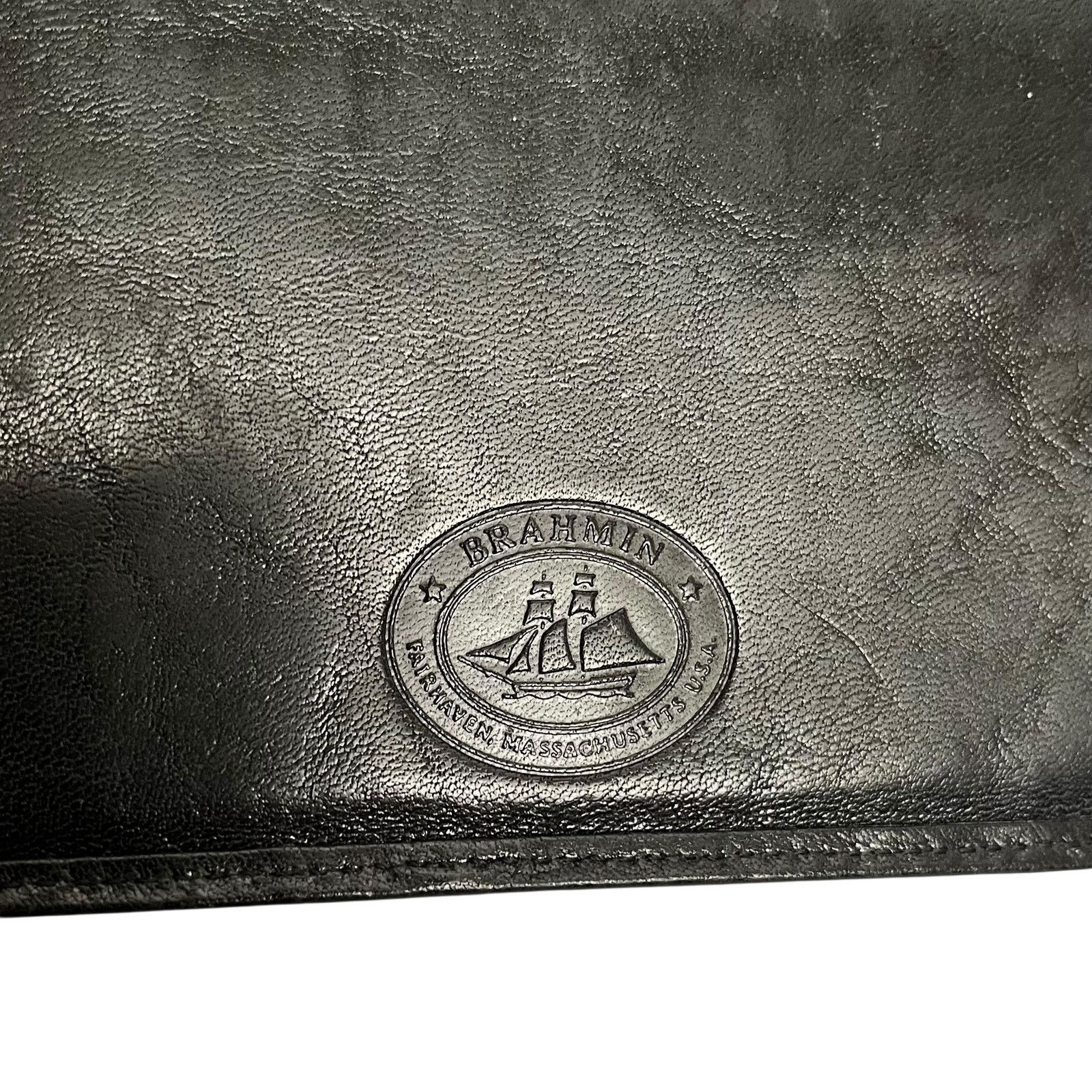 BRAHMIN × Vintage Brahmin Tuscan Leather Melbourne Leather Checkbook Wallet Size ONE SIZE - 5 Thumbnail